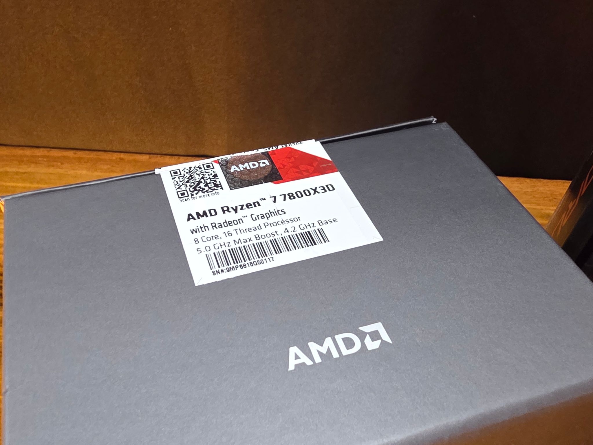 AM5 Combo — Ryzen 7 7800X3D + Gigabyte B650 Aorus Elite AX + 16GB DDR5-5200