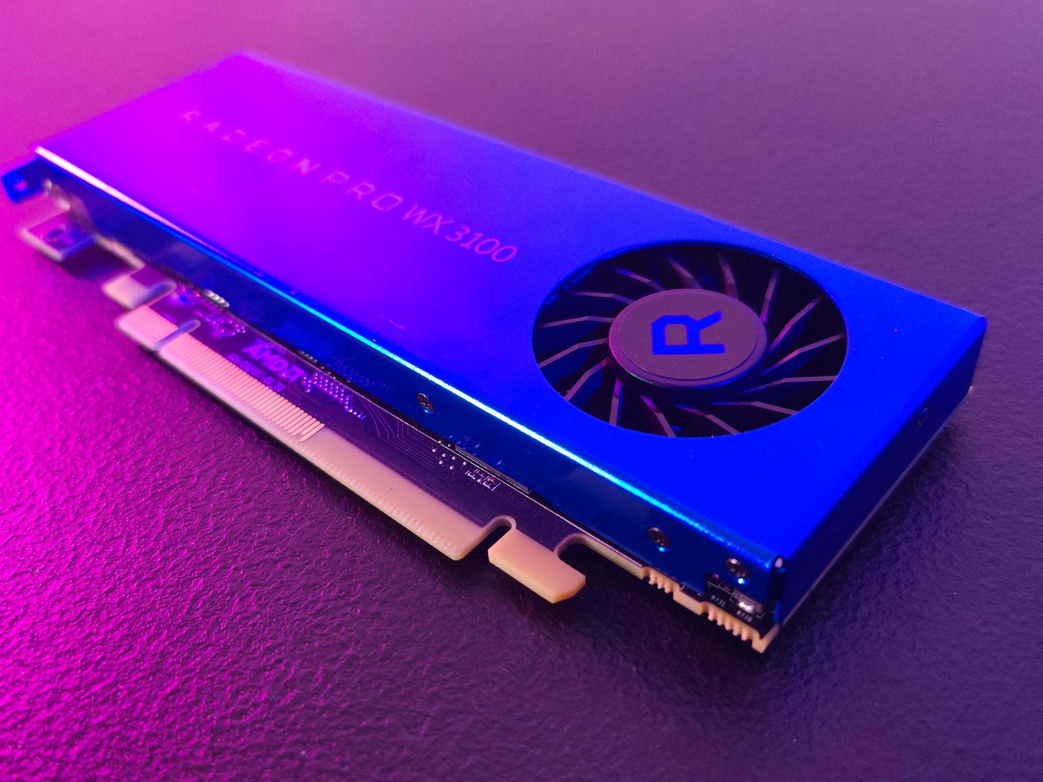 AMD RADEON PRO WX 3100 4GB GDDR5 Low Profile GPU Graphics Card
