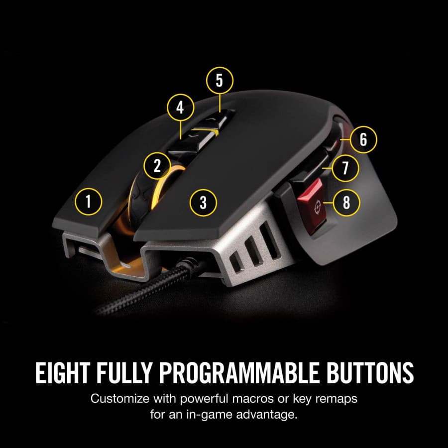 Corsair M65 RGB ELITE Tunable FPS Gaming Mouse (Revival Series)