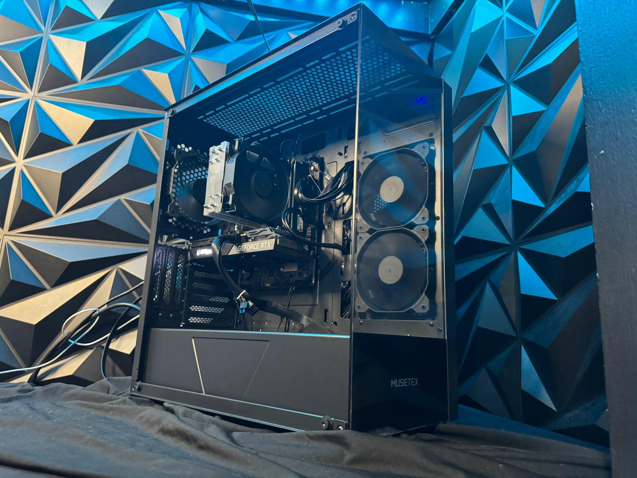 🌑🖤 Dark 1160ti 🌑🖤i5 11600K| RTX 3060Ti| 32 GB DDR4 | 1 TB SSD