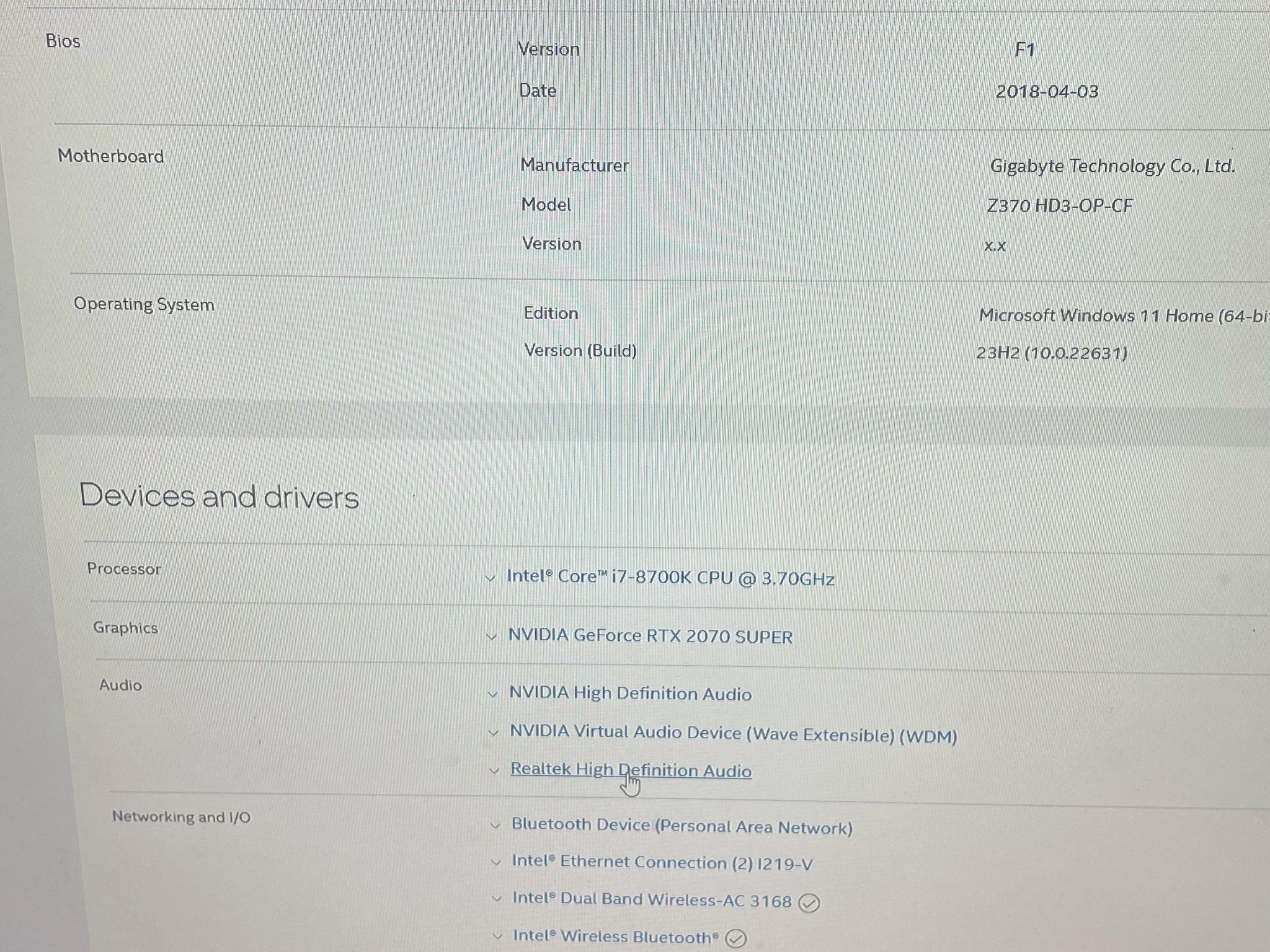GeForce RTX 2070 Super Custom Gaming PC - Core i7-8700K, 56GB RAM