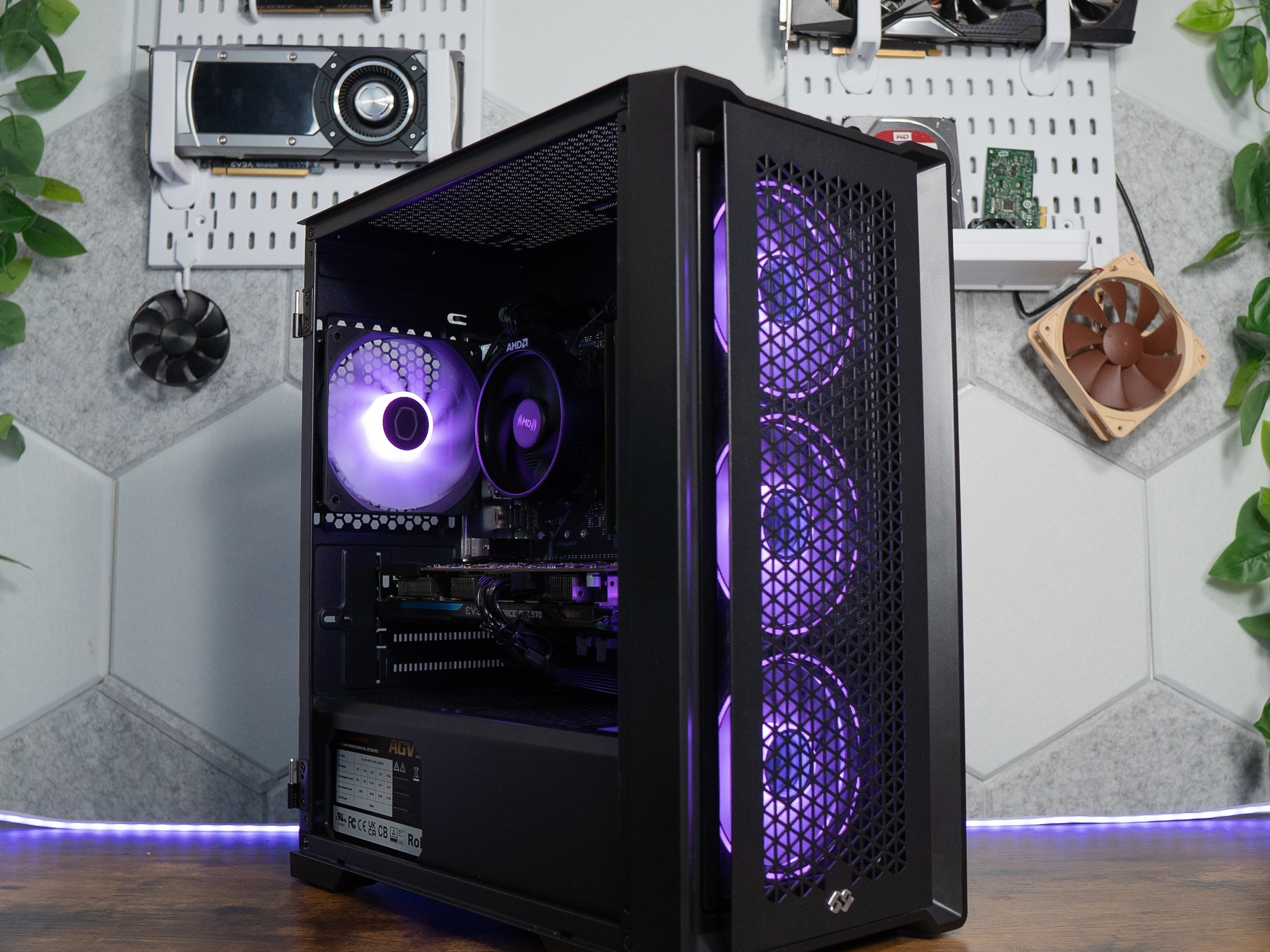 🔮🔮 BUDGET - BO6 Ready GAMING PC | EVGA GTX 970 OC | RYZEN 5 1600 | 16GB DDR4 RAM | 1.24TB |