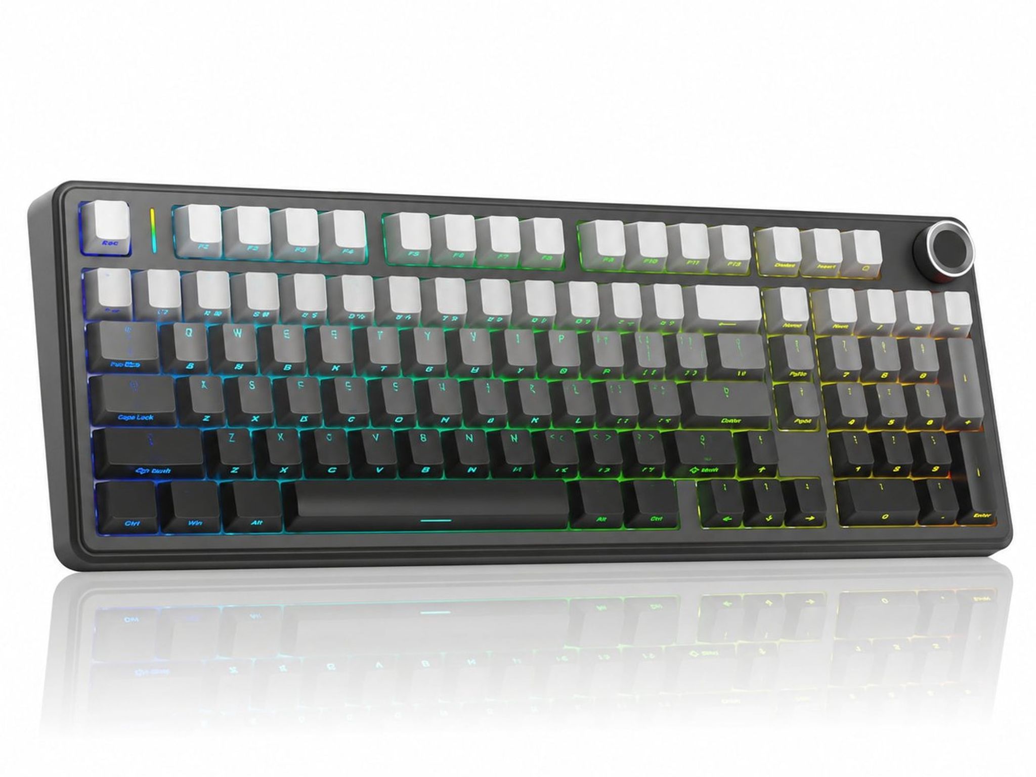 AULA F99 PRO (BRAND NEW) Black, Wireless Mechanical 95% LEOBOG Nimbus Switches w/ Knob