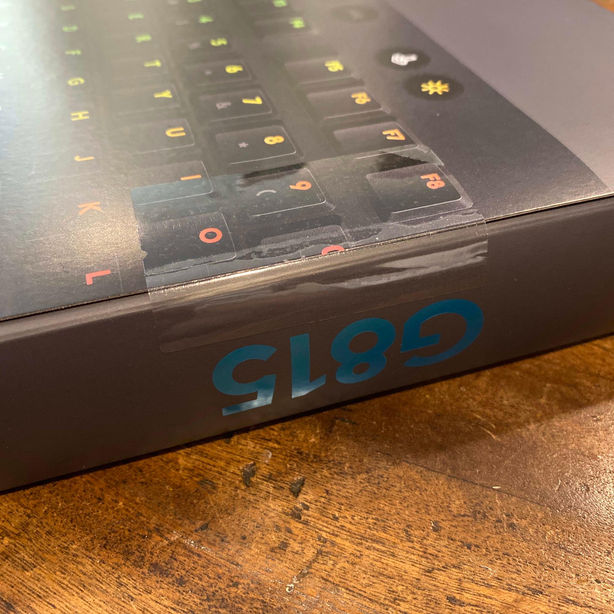 Brand New Logitech G815 Linear Wired RGB Keyboard