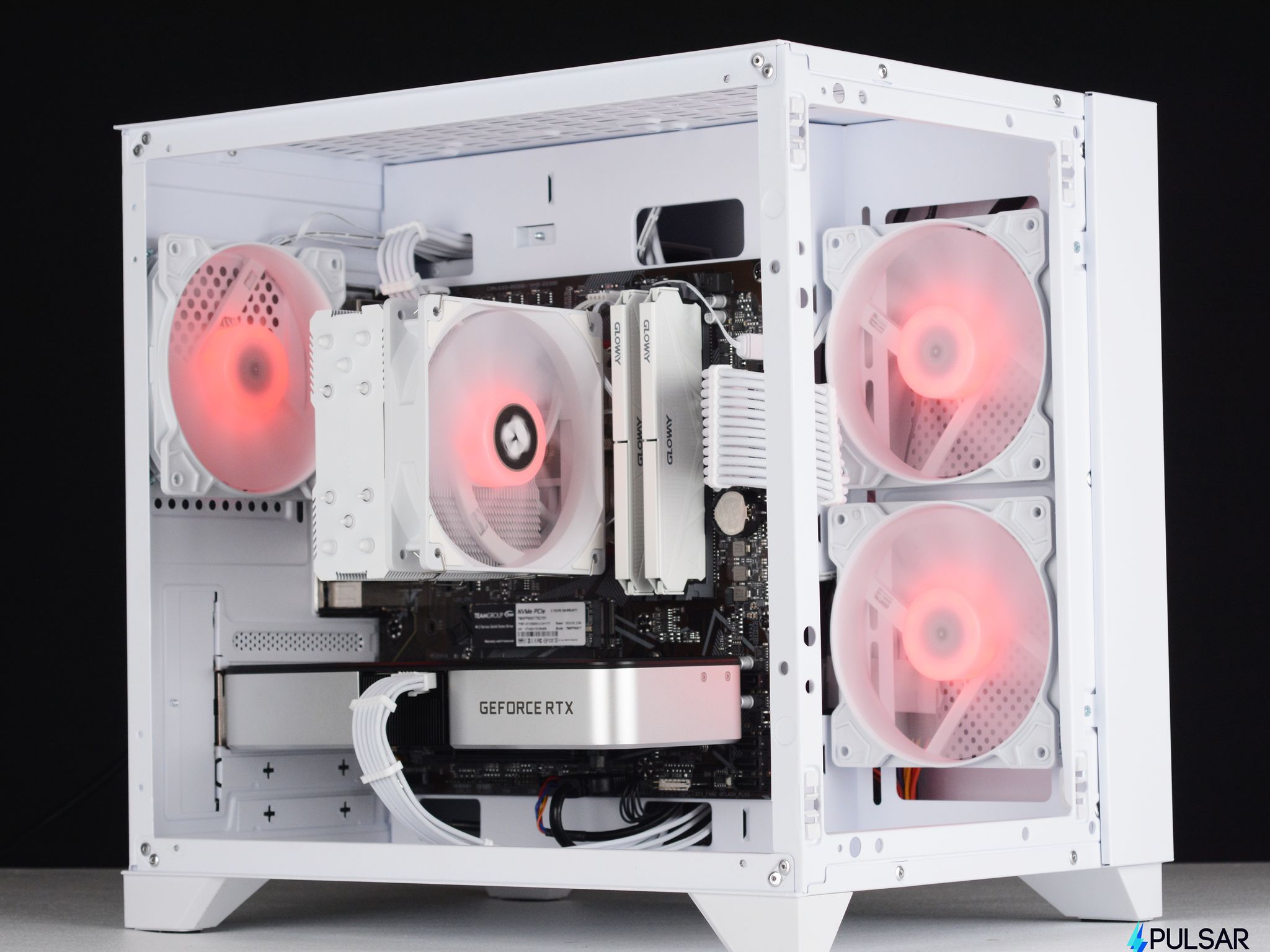 ⚪🟣 BLOOM: 1080p Streaming & Gaming PC | RTX 3060 Ti, Ryzen 5, 32GB DDR4, 1TB SSD