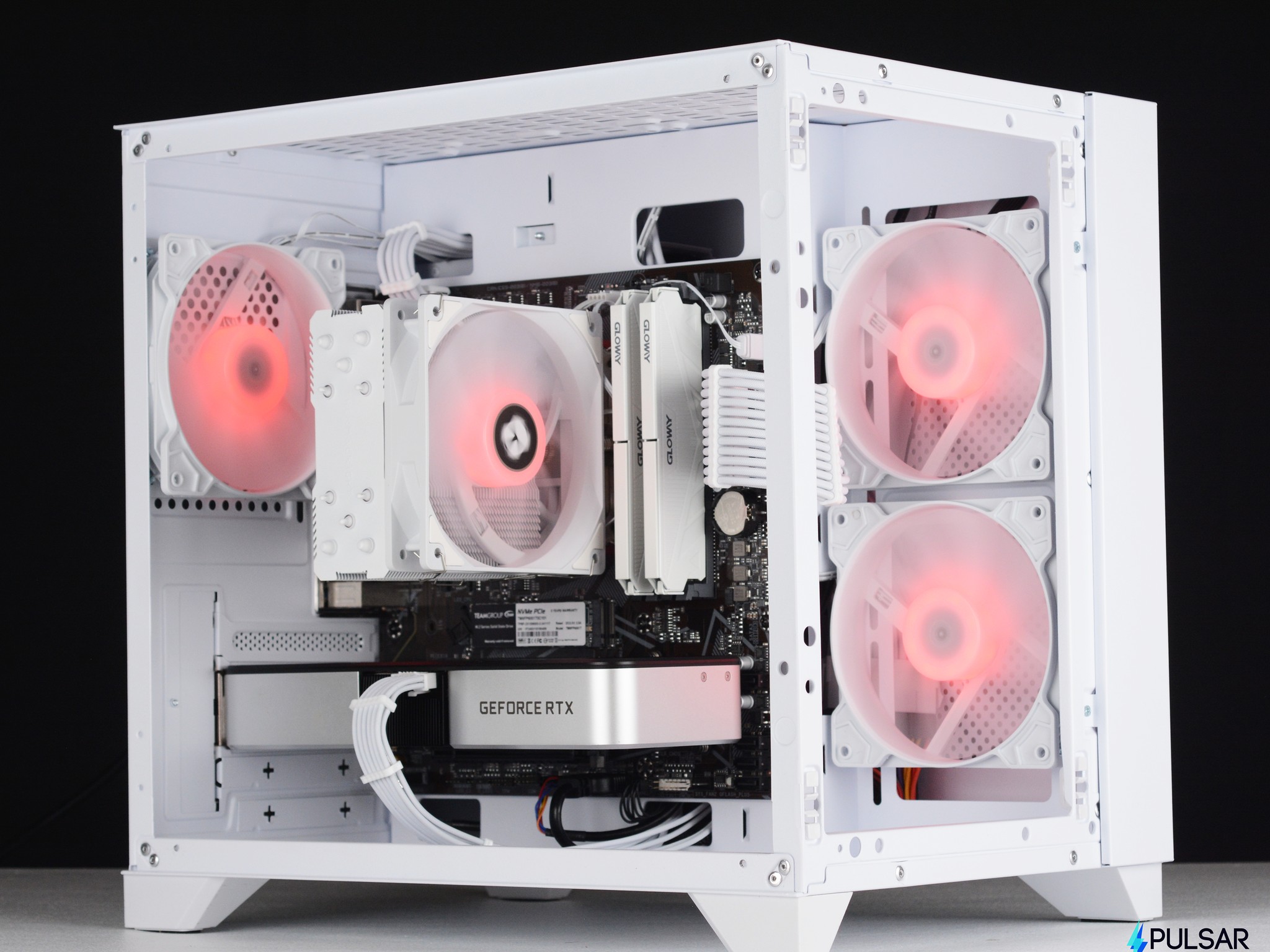 ⚪🟣 BLOOM: 1080p Streaming & Gaming PC | RTX 3060 Ti, Ryzen 5, 32GB DDR4, 1TB SSD