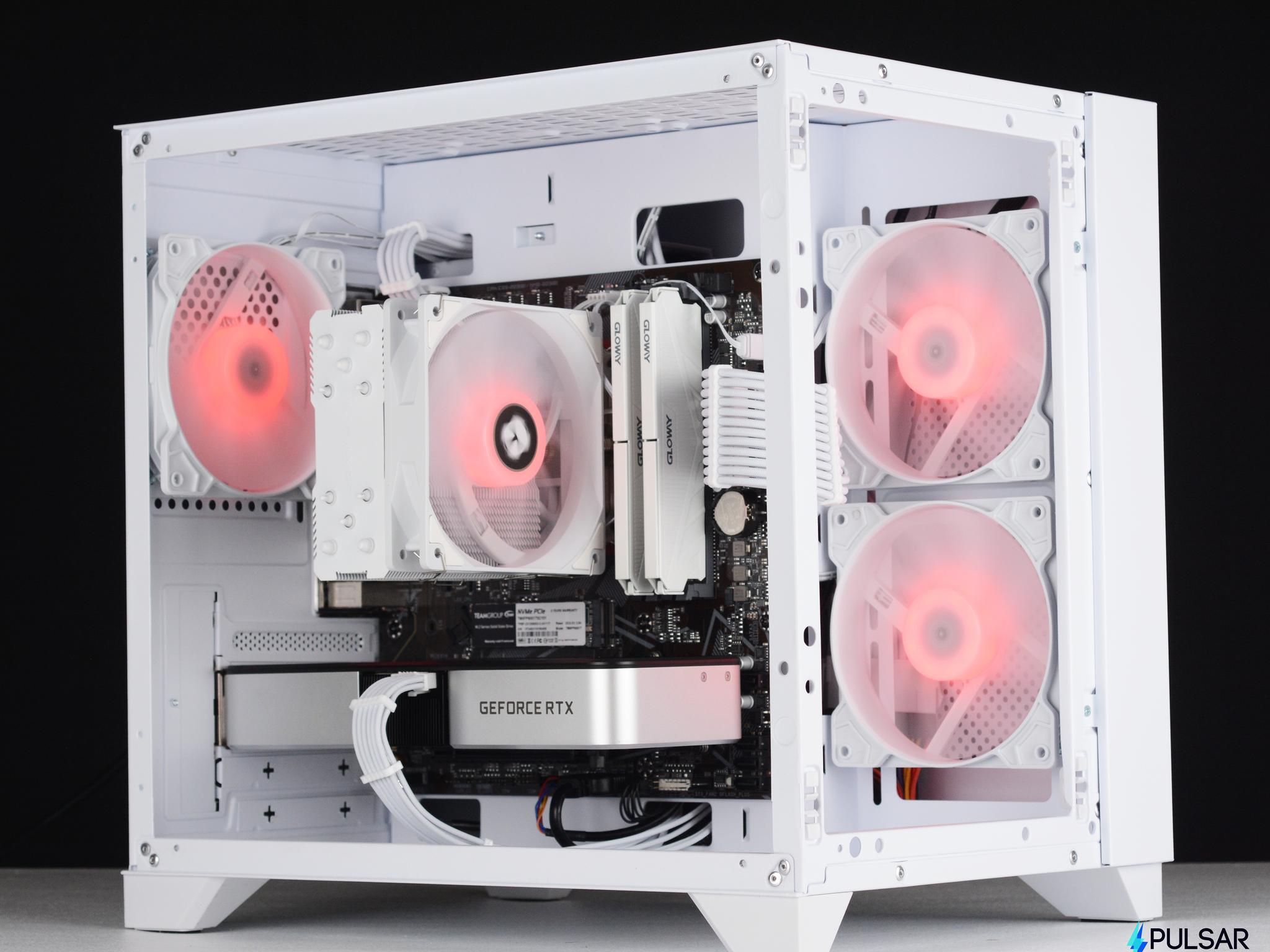 ⚪🟣 BLOOM: 1080p Streaming & Gaming PC | RTX 3060 Ti, Ryzen 5, 32GB DDR4, 1TB SSD