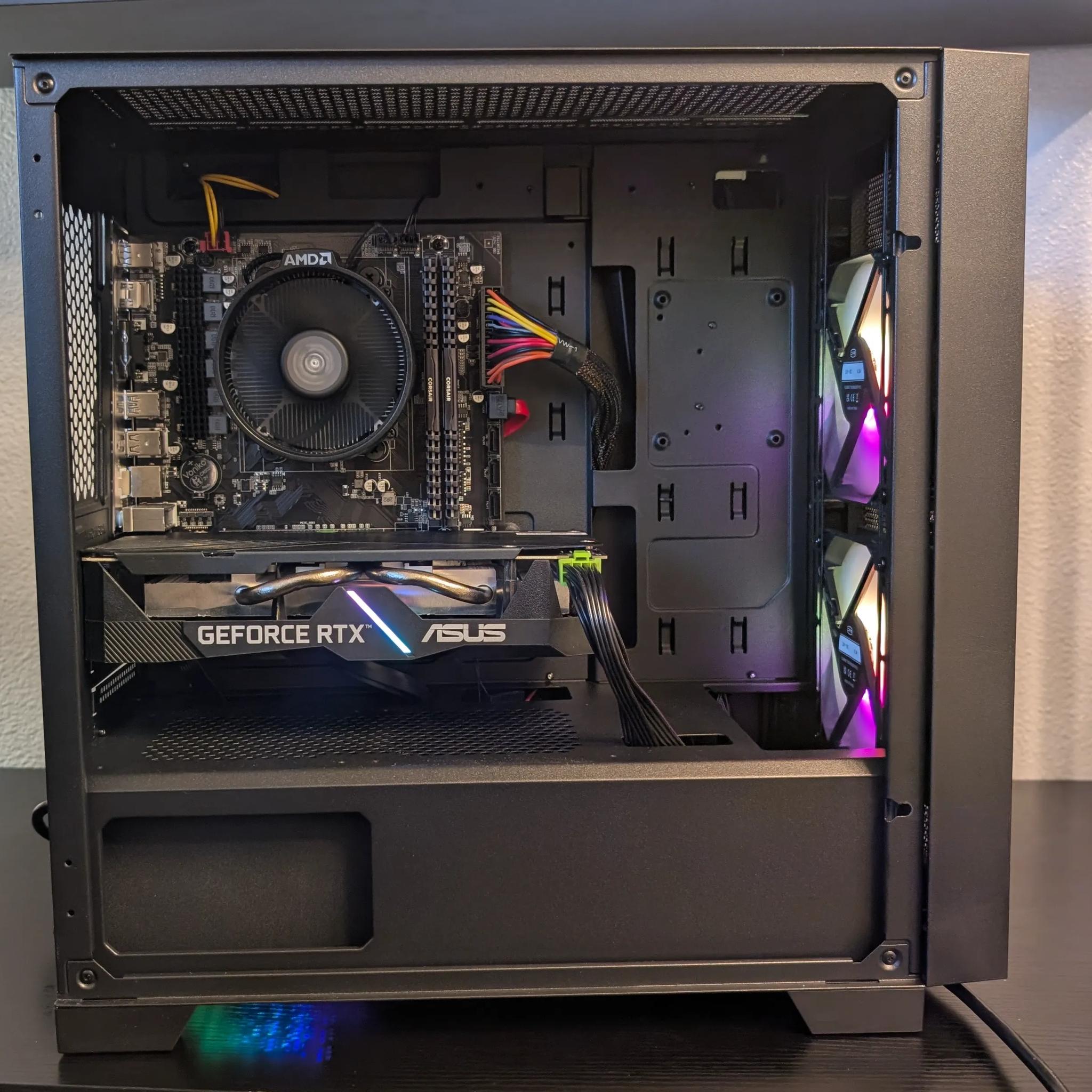 Ryzen 5 4500 | RTX 2060 | 16GB DDR4 | 512GB SSD | Wi-Fi | Win 11 | 1080p Gaming