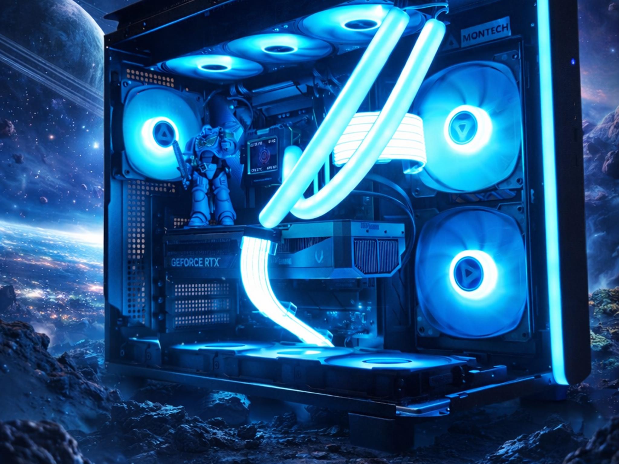 The Space Marine!⚔️ 9800X3D | 5070TI | 32GB DDR5 | 2TB Gen4 NVMe | LCD Display