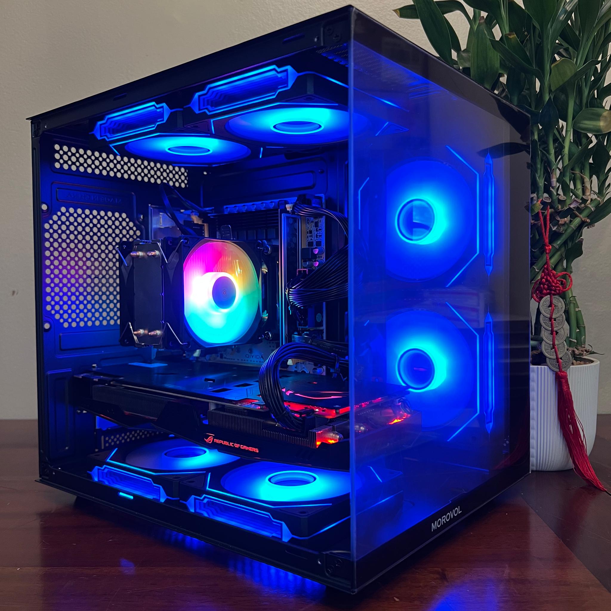Intel 10 Core Gaming PC GTX 1070 1.2tb Storage 32GB RAM WIFi WINDOWS 11 Pro