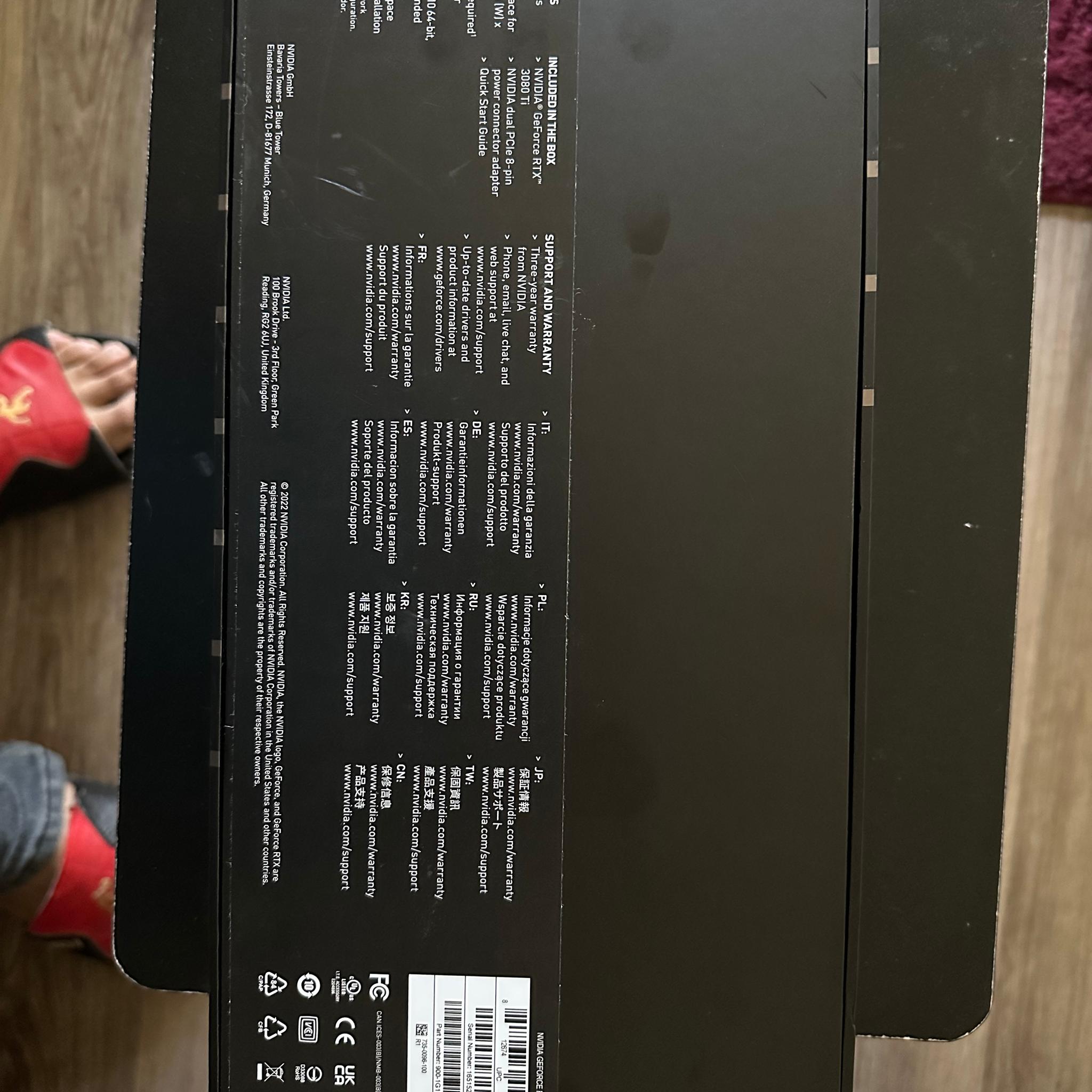 I have a 3080 Ti FE that is for sell it’s still in good condition only had it for 9 months i