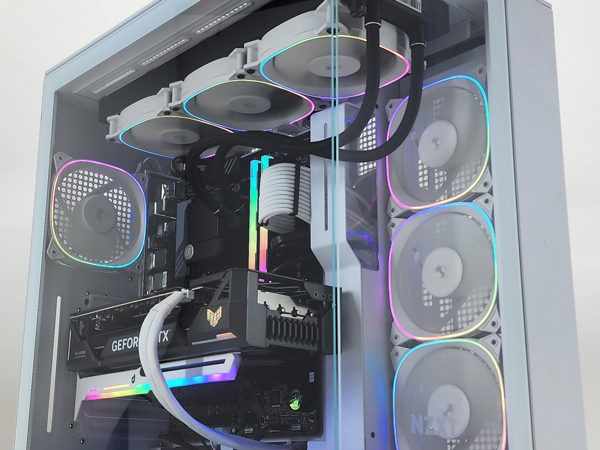 Gaming PC Ryzen 7 7800X3D 32GB RAM 1TB SSD RTX 4070 Ti 12GB Win11 PC