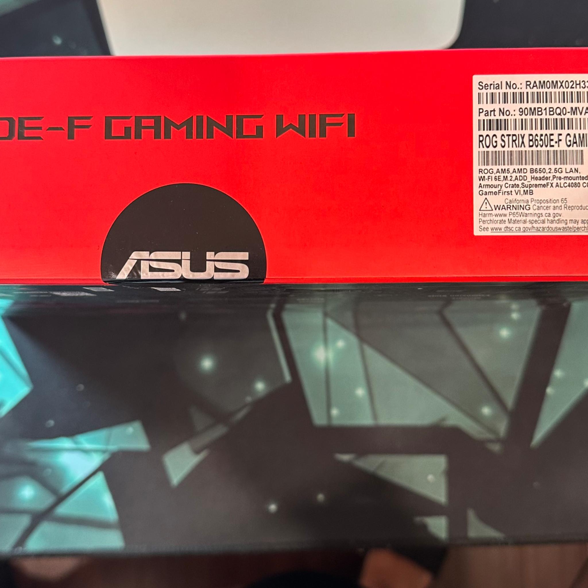 ASUS ROG Strix B650E-F Gaming WiFi