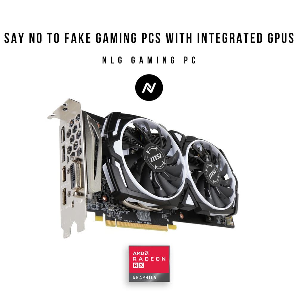 💰 Gaming PC | Radeon RX 580 | Intel Xeon CPU | 16GB RAM | 480GB SSD | WIFI | WIN 10 PRO