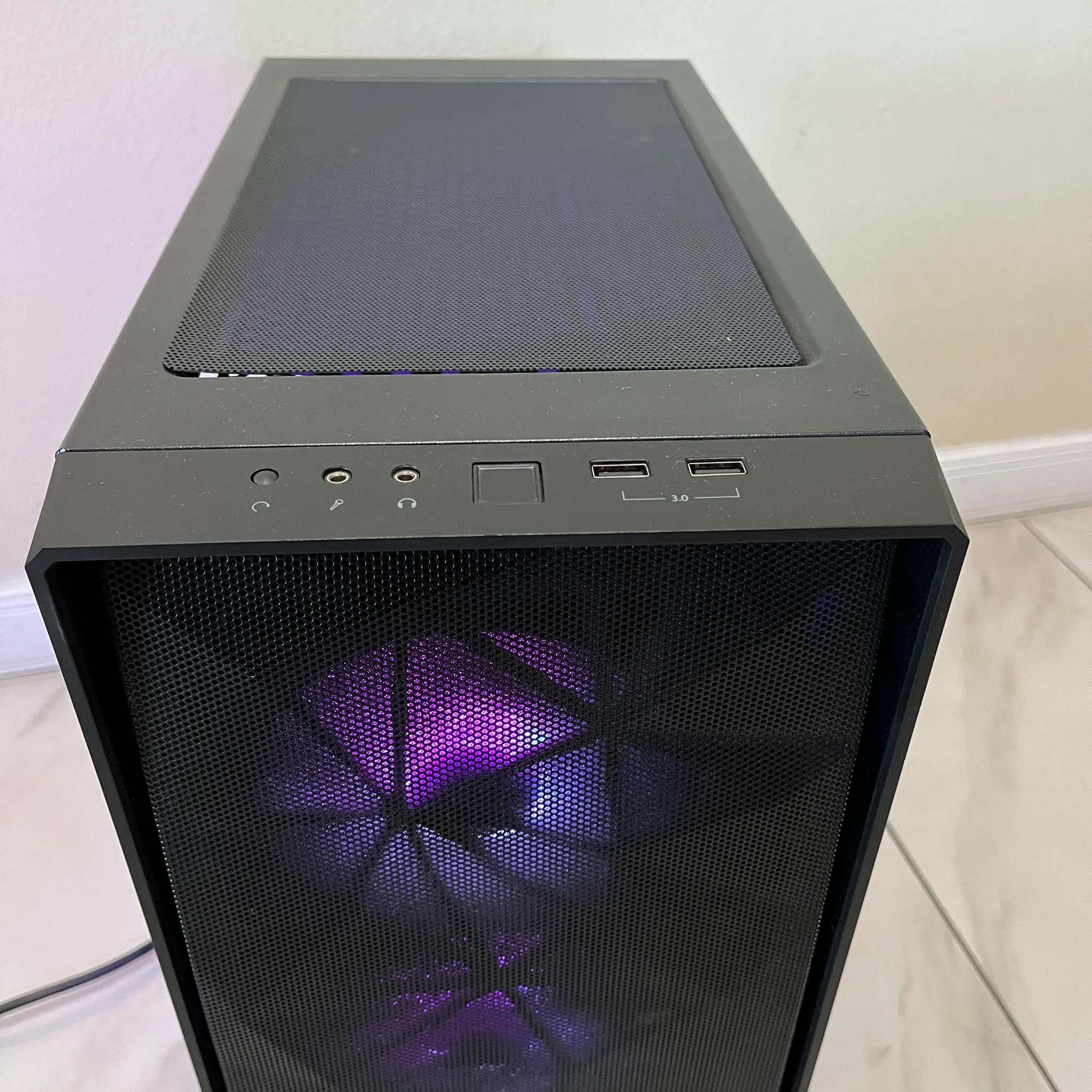 🟢🔥 Budget Gaming PC – RGB Case w/ Remote - Intel i5-4590, R9 380 4GB, 1 TB Storage & 12GB RAM 🔵 🖥️
