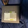 CorsairCX 600W Power Supply Non-Modular