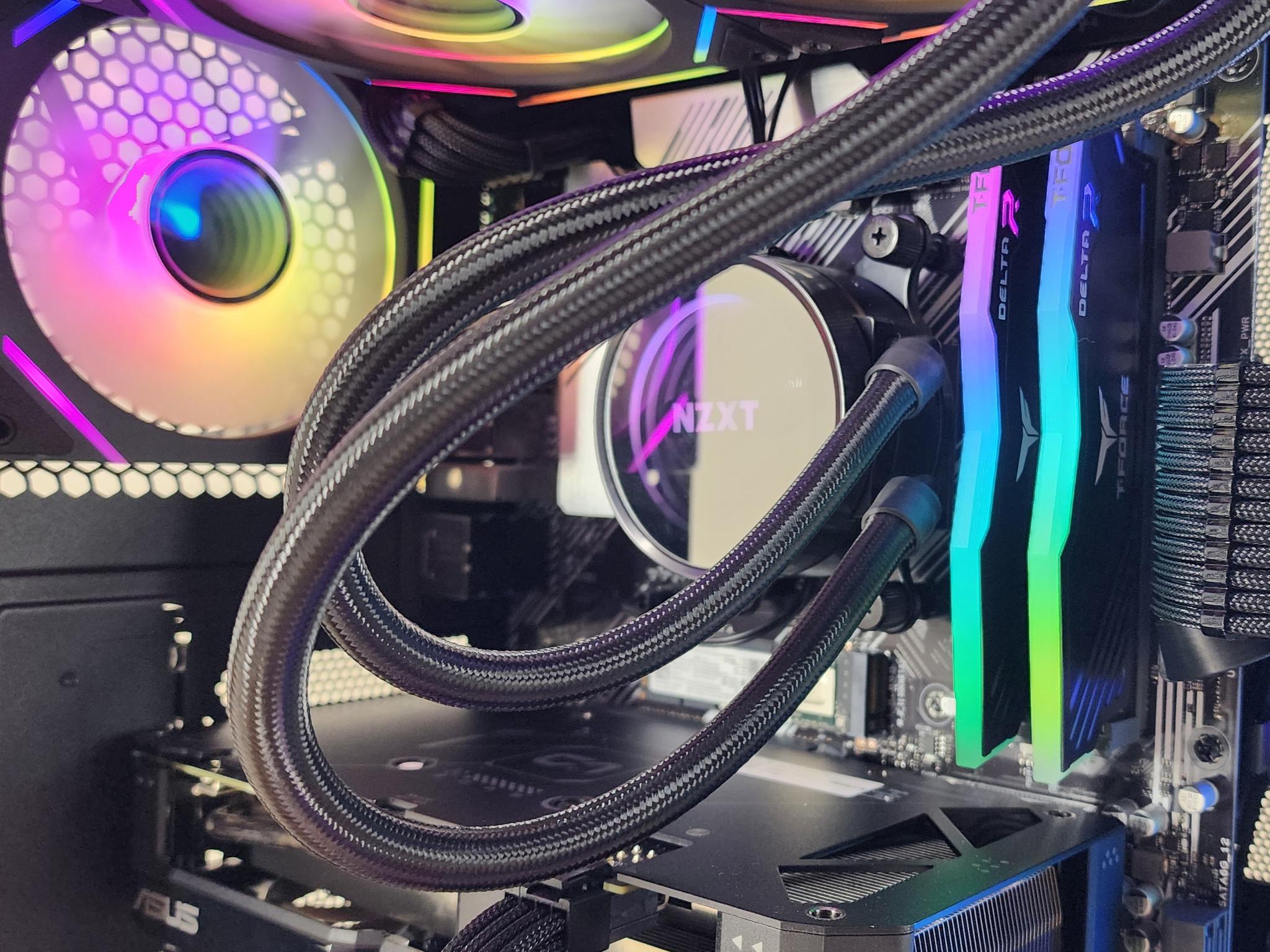 Gaming PC Ryzen 7 5800X 32GB RAM 1TB SSD RTX 4060 8GB Windows 11 Computer