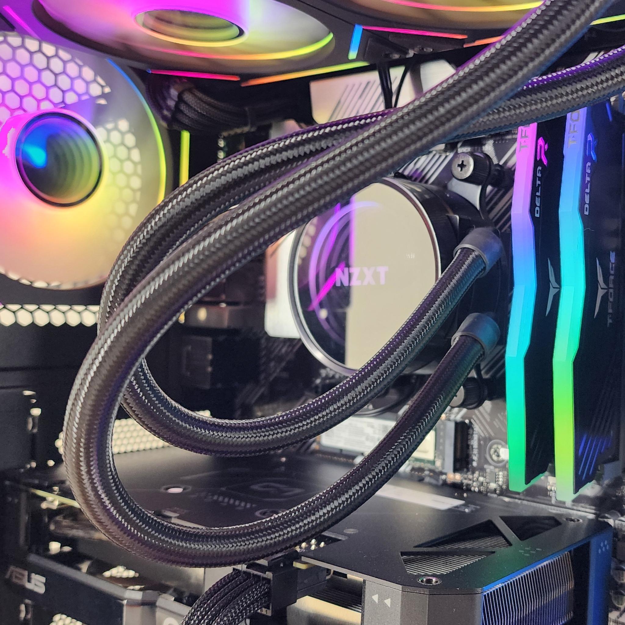 Gaming PC Ryzen 7 5800X 32GB RAM 1TB SSD RTX 4060 8GB Windows 11 Computer