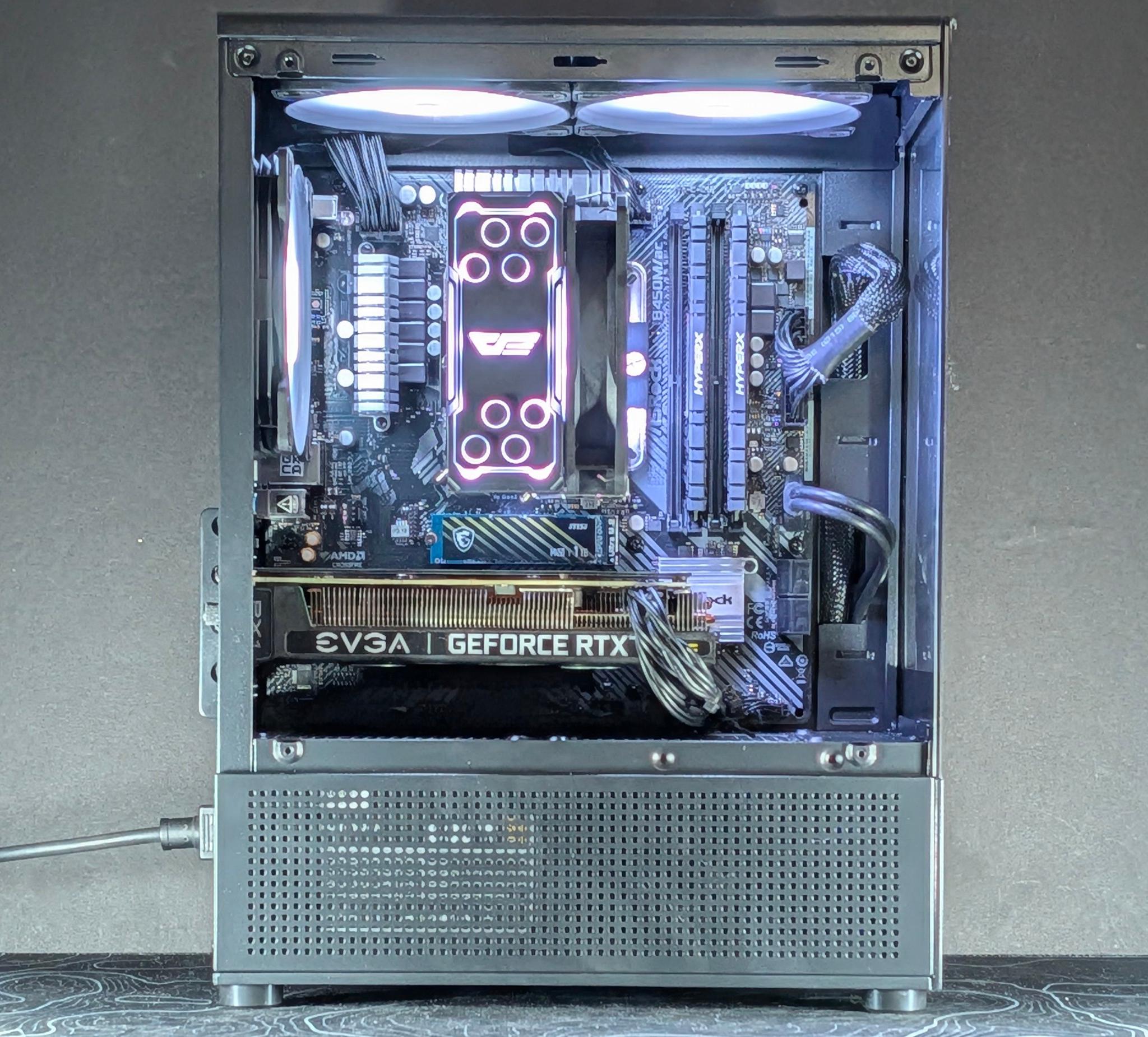 🖤🤍Ryzen 5 5500/RTX 3060 Ti 8GB Gaming/Streaming PC🤍🖤