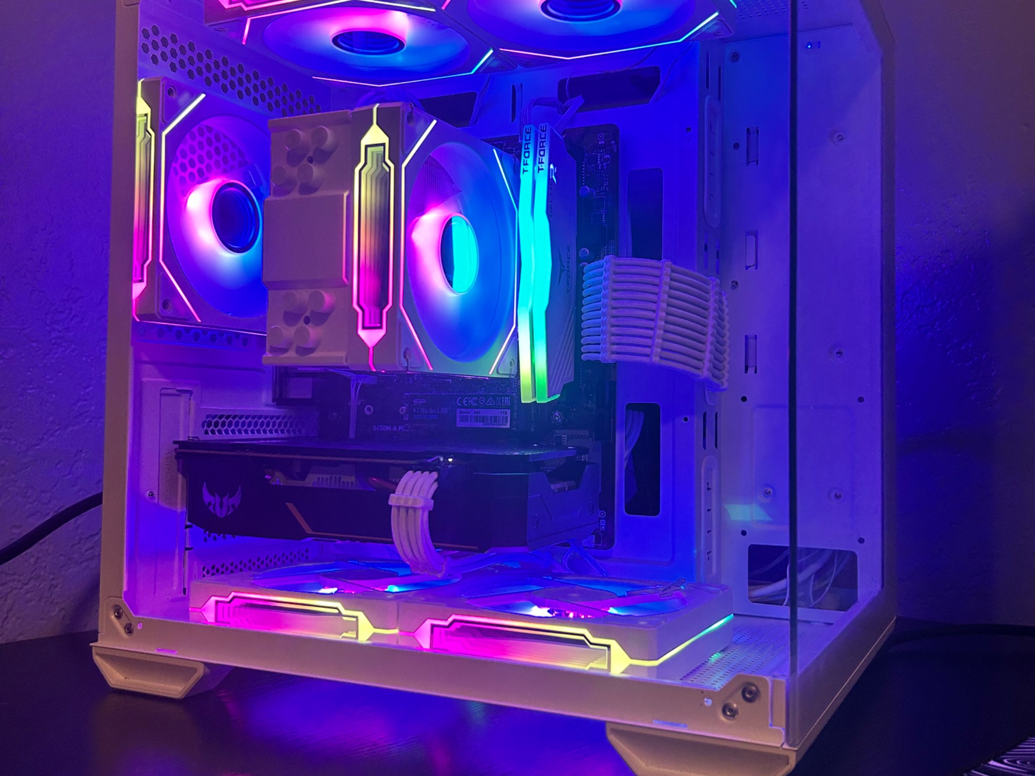 White Budget Gaming PC | RYZEN 5 3600 | 1660 SUPER | 16GB RAM | 1TB SSD | Win 11