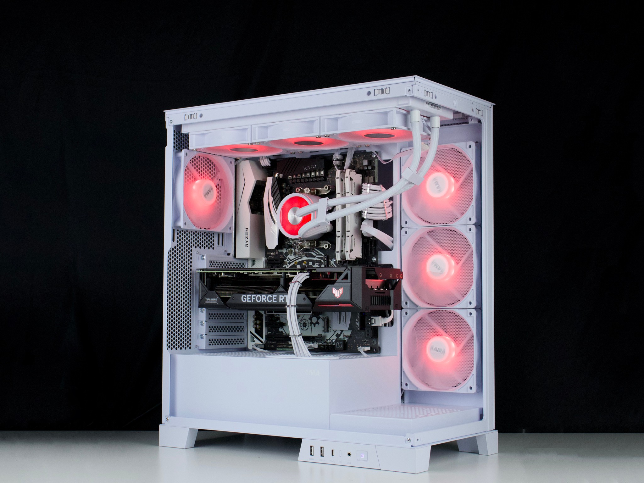 ❄️🧊💎- Whiteout 1440P Gaming PC | RTX 4070, Ryzen 7 5700X, 32GB RAM, 960GB SSD ❄️🧊💎