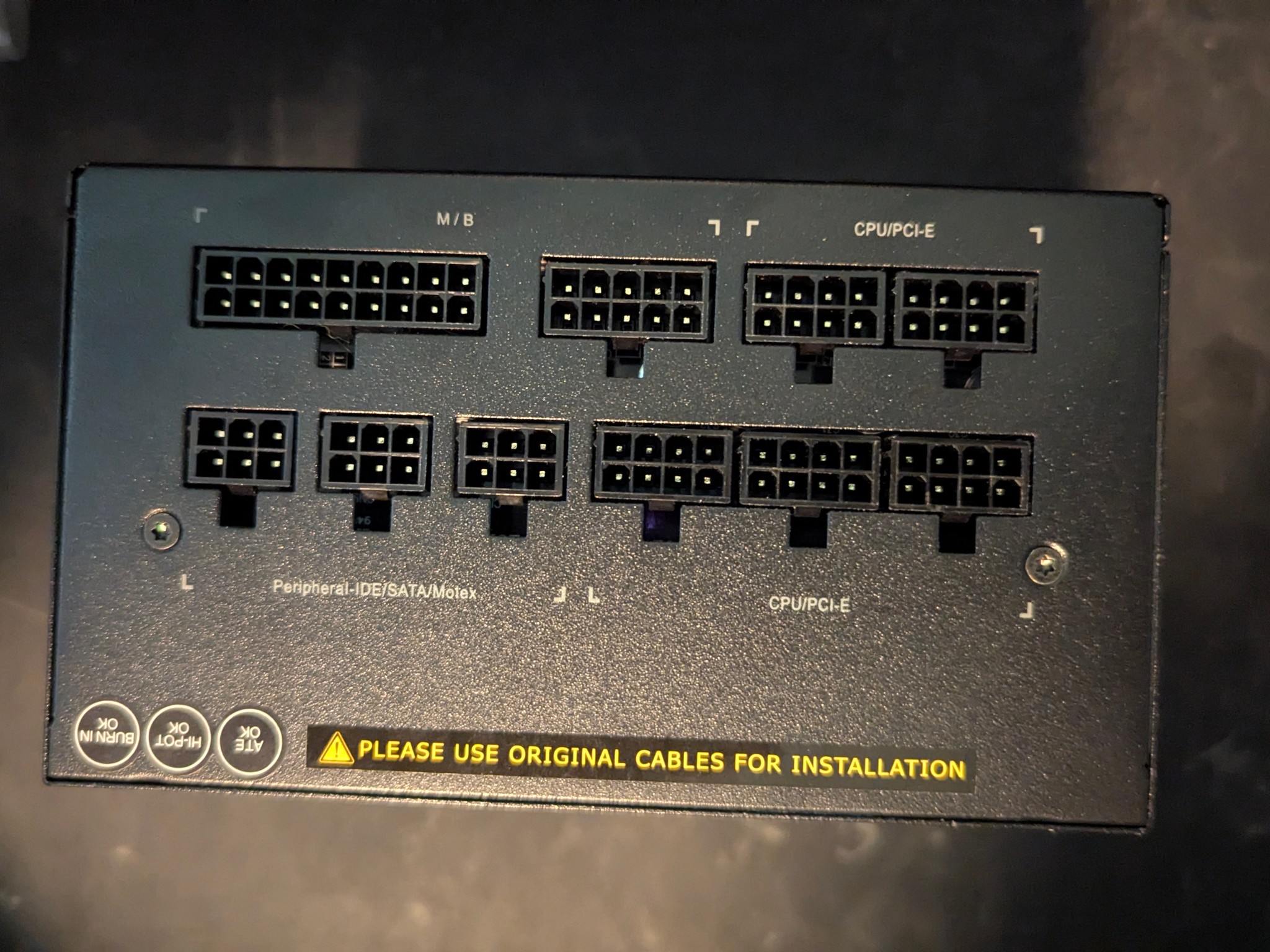Gigabyte UD750GM 750 W 80+ Gold Certified Fully Modular ATX Power Supply