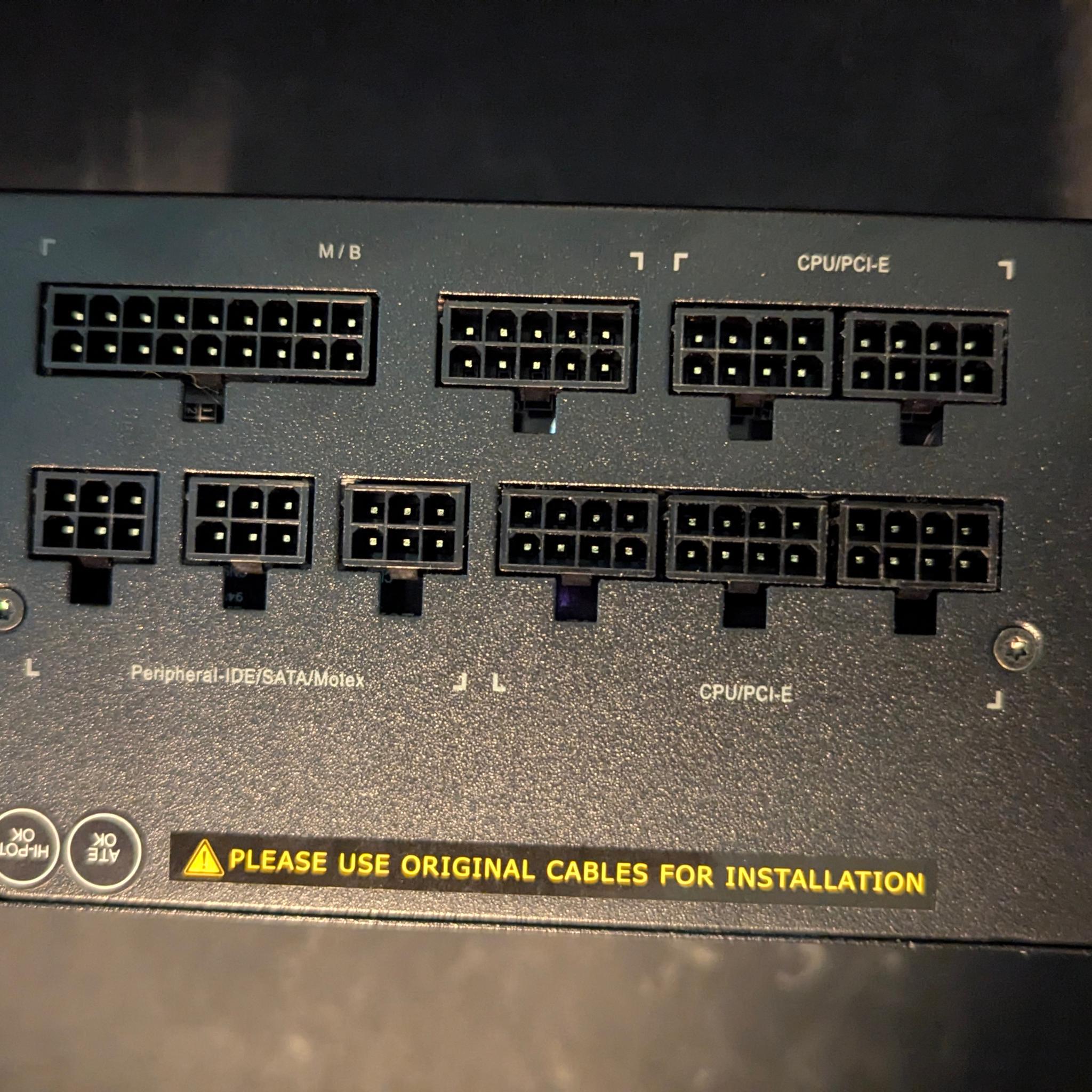 Gigabyte UD750GM 750 W 80+ Gold Certified Fully Modular ATX Power Supply
