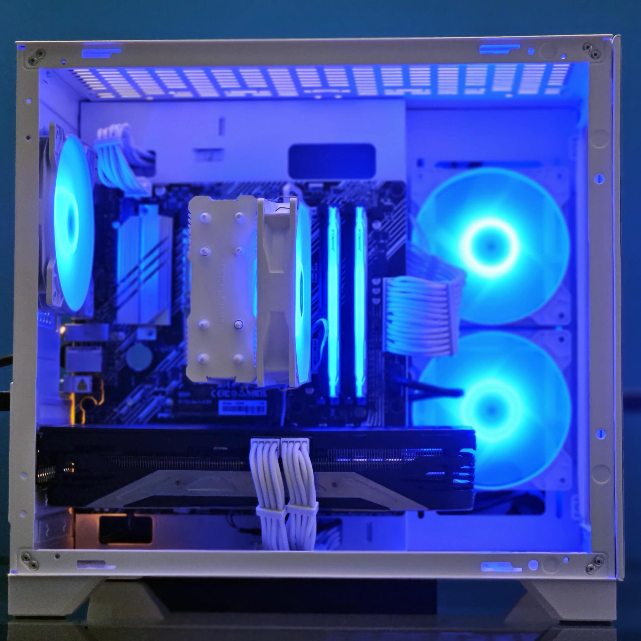 White 1440p Gaming PC |RTX 3070|Ryzen 5