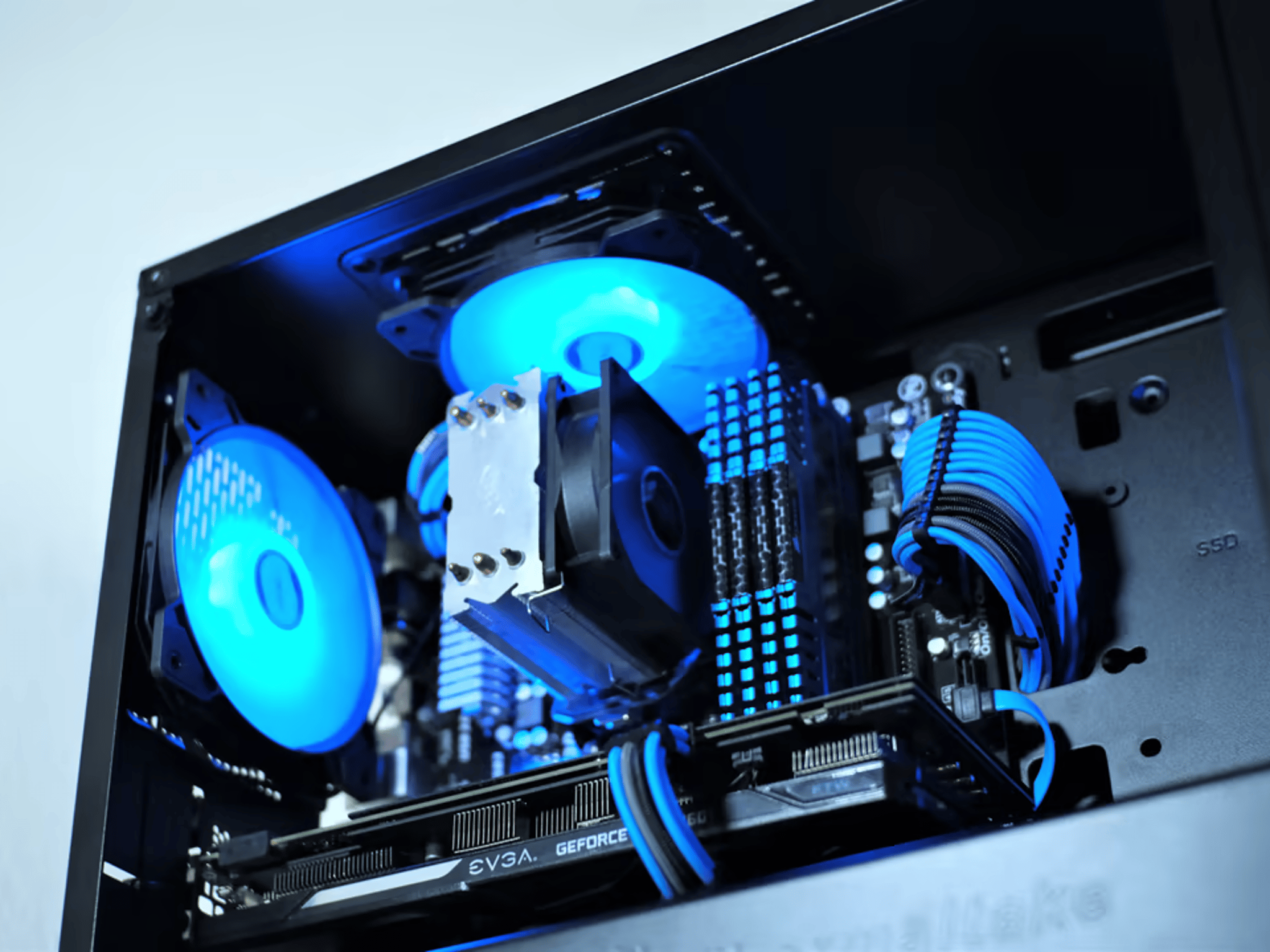 "CRYIN' CYAN" DESKTOP GAMING PC | AMD FX-8320 | EVGA GeForce GTX 960 | Corsair Vengeance 16GB