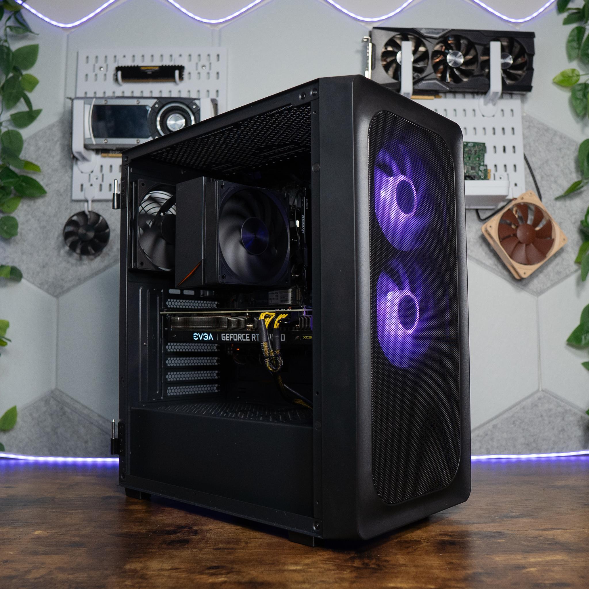 🟣⛈️ | EVGA RTX 3080 10GB | RYZEN 7 5700G | 32GB DDR4 RAM | 1TB NVME + 1TB HDD | Amethyst Guardian