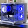 Budget Gaming PC - NVIDIA RTX 3060Ti FE | Ryzen 5 5500 | 16GB RAM | White Aesthetics | ARGB | Win 11