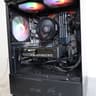 1080p / 1440p Gaming PC – Compact Black Build, Solid Performance