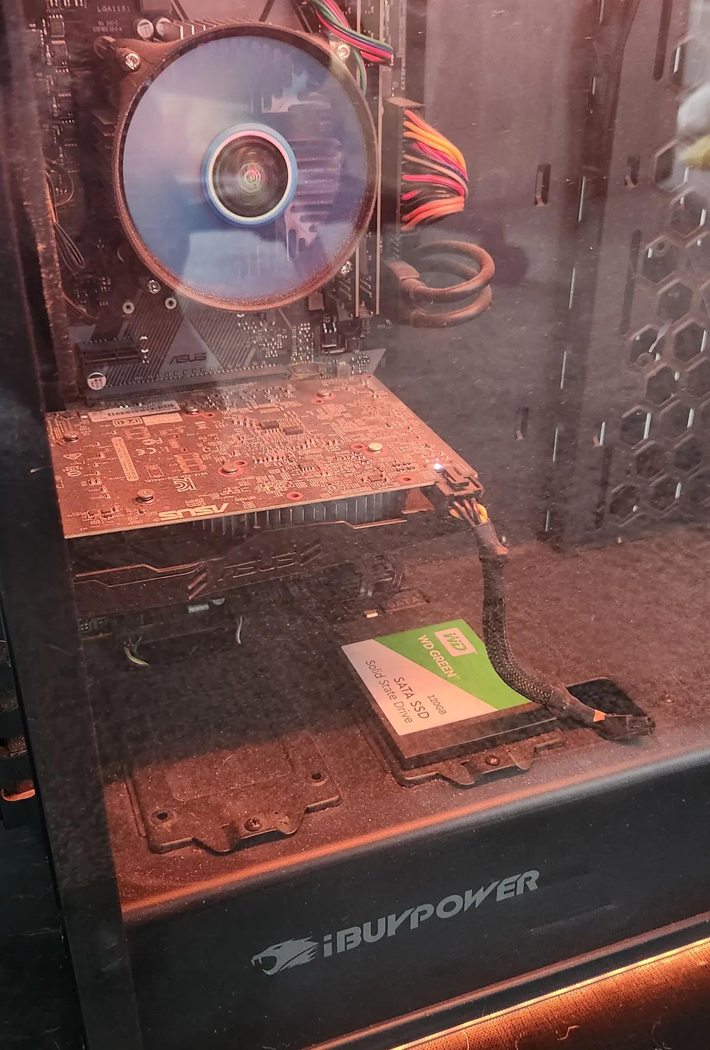 iBUYPOWER TRACE940 // Intel Core i7-8700, 16GB DDR3 RAM, NVIDIA GTX 1060 3GB, 1TB HDD + 120GB SSD