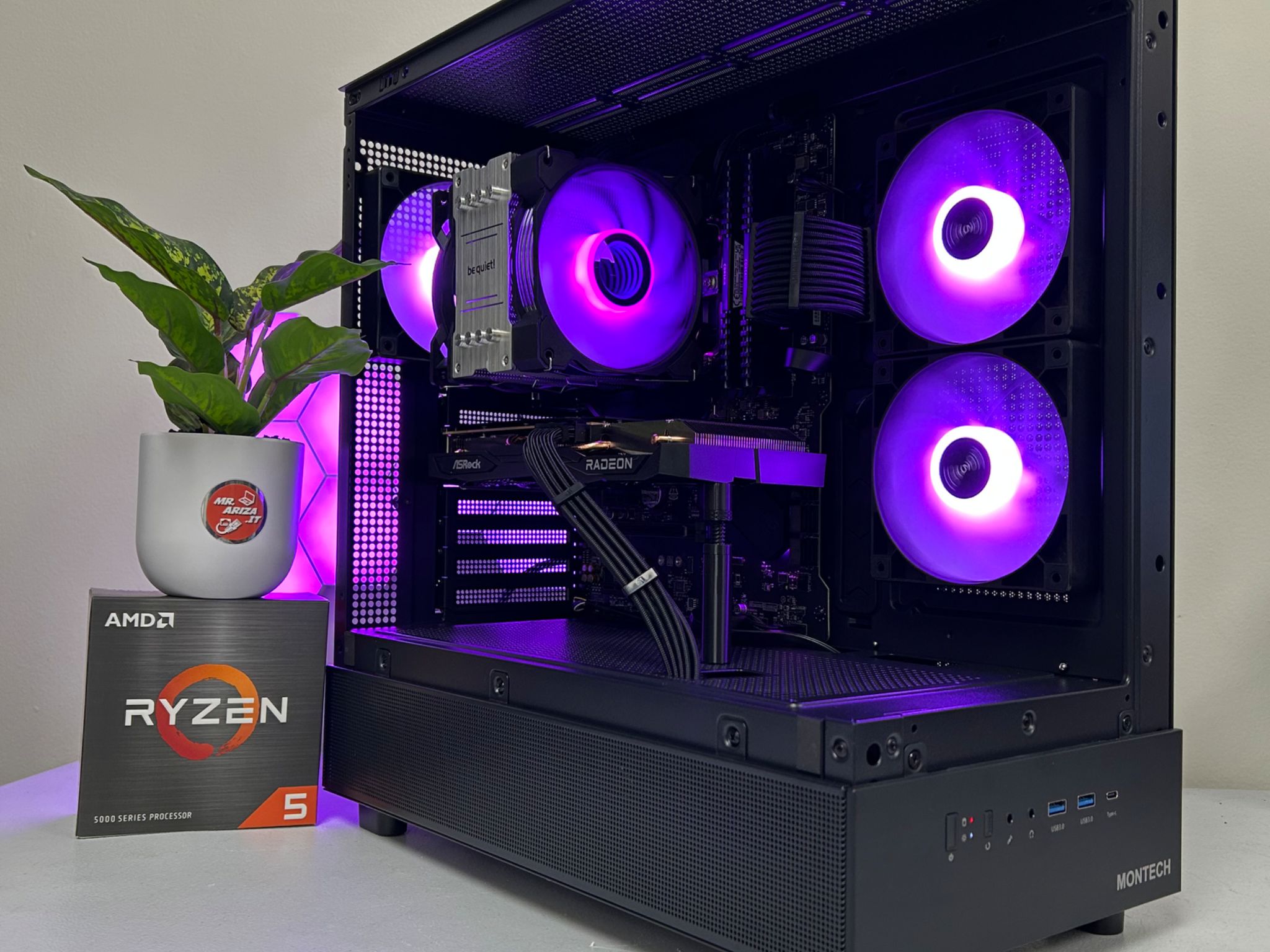 🎮 "Storm Ray RX6600" – Smooth 1080p Gaming in Style! 🌩️🖥️