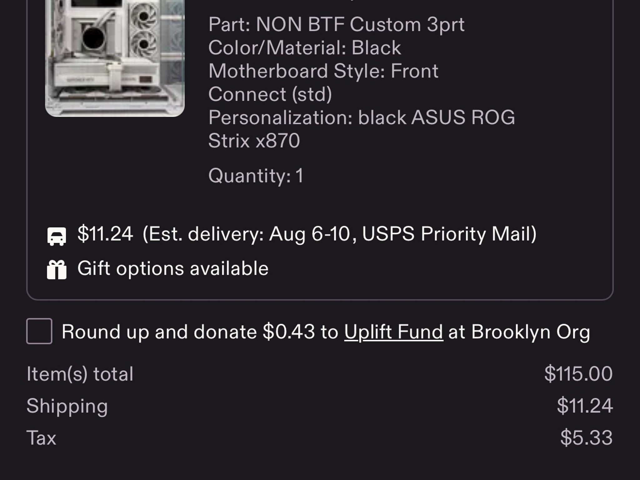 ASUS ROG Custom Gaming PC  |ROG Strix 507TI|9800X3d|32GB DDR5 6000 CL30|Strix X870|1200W Lian LI PSU