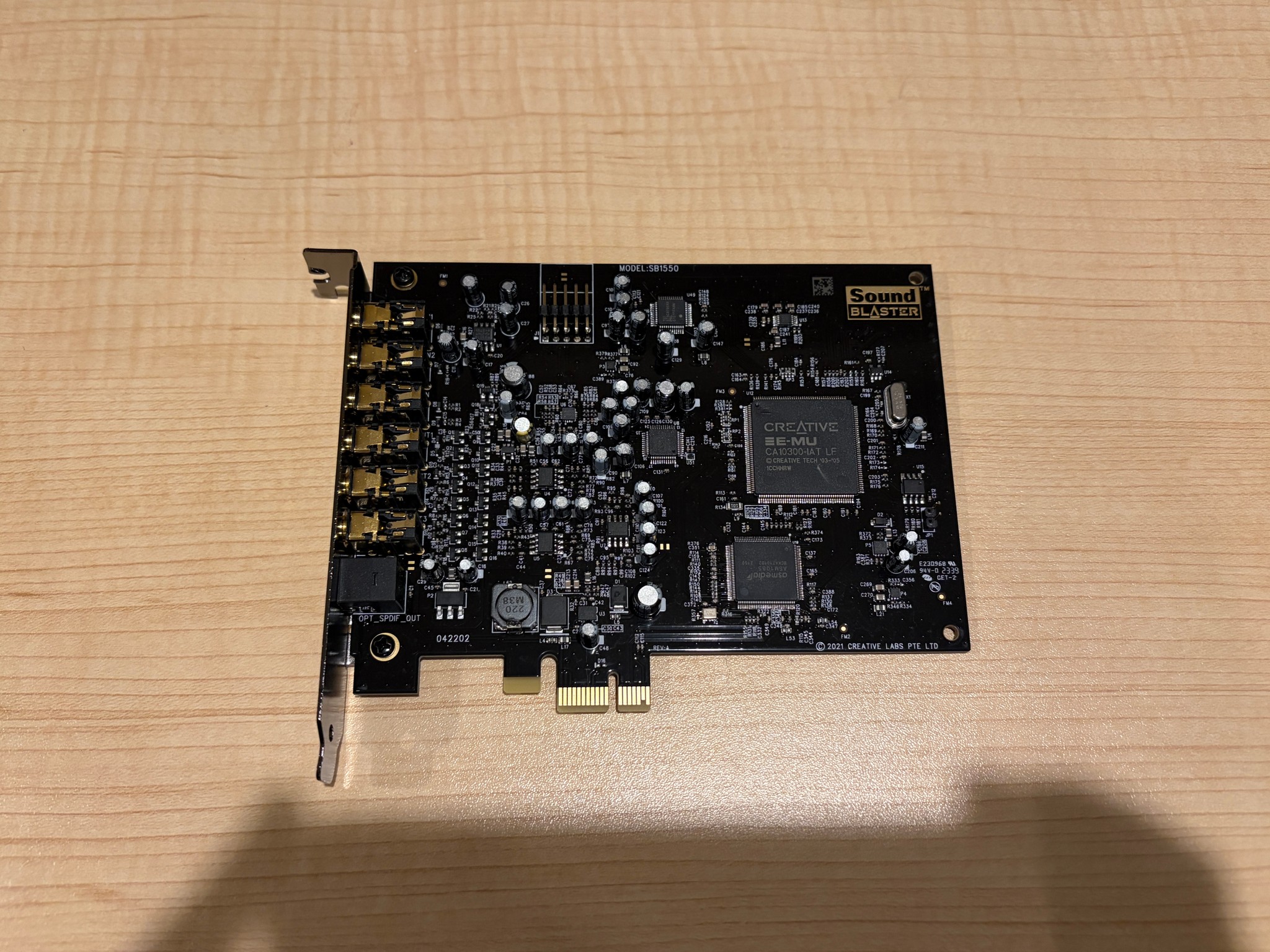 Creative Sound Blaster Audigy RX (SB1550) Sound Card