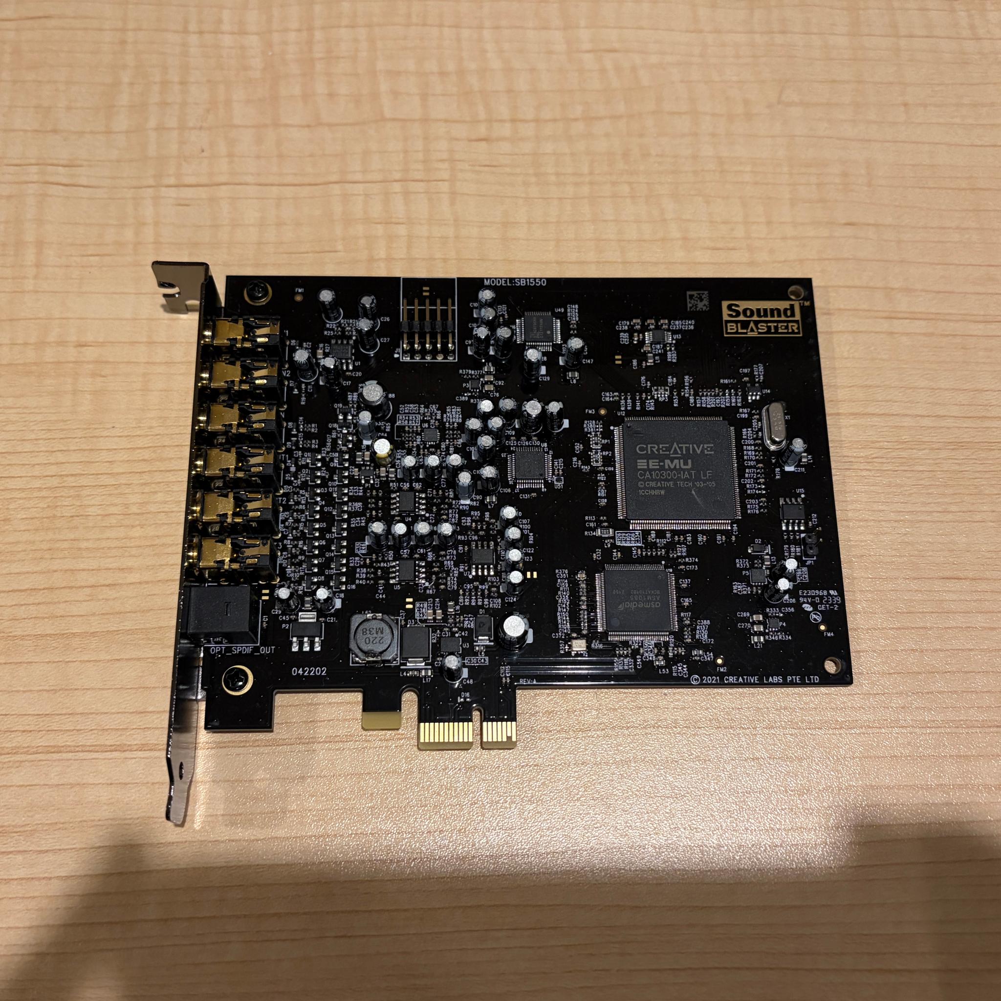 Creative Sound Blaster Audigy RX (SB1550) Sound Card