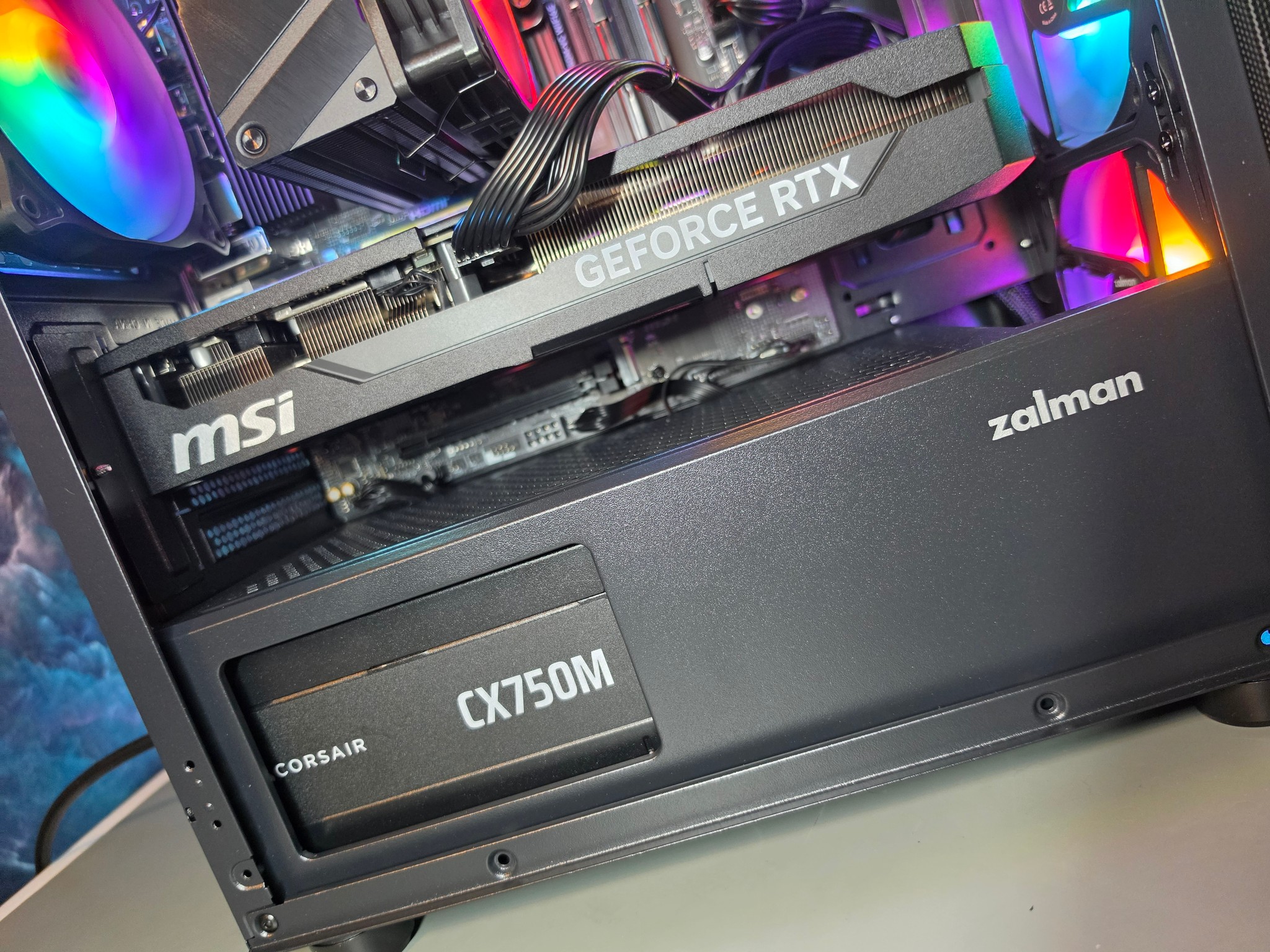 MSI RTX 5070 12gb + Ryzen 9600x PC Build #98
