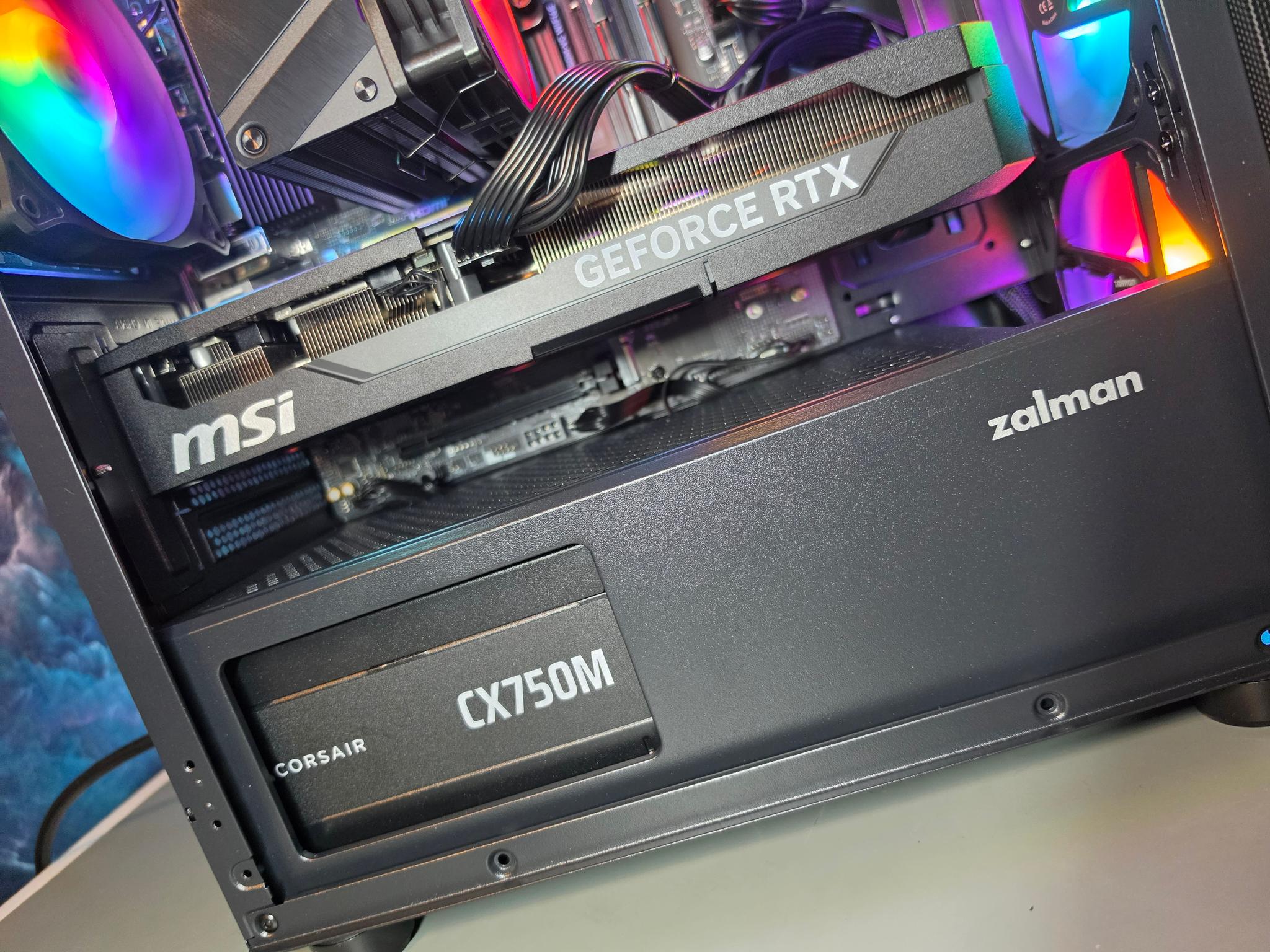 MSI RTX 5070 12gb + Ryzen 9600x PC Build #98