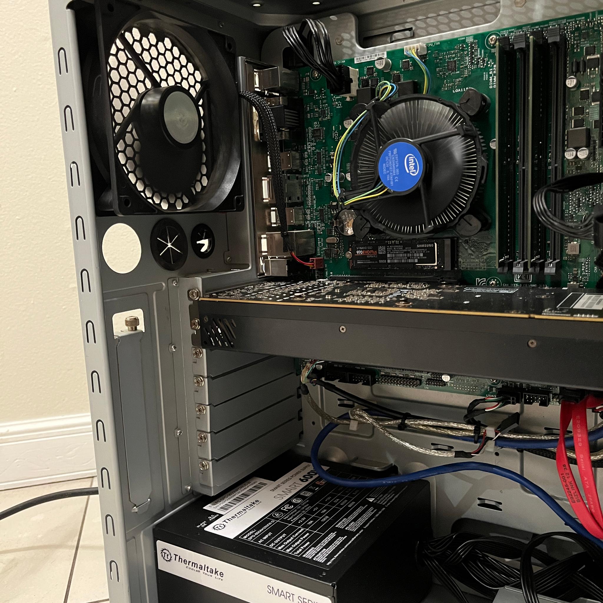 NVIDIA RTX 3070, Intel Core i7-8700, 16GB RAM, 500GB SSD - High FPS Gaming PC Wi-Fi & BT