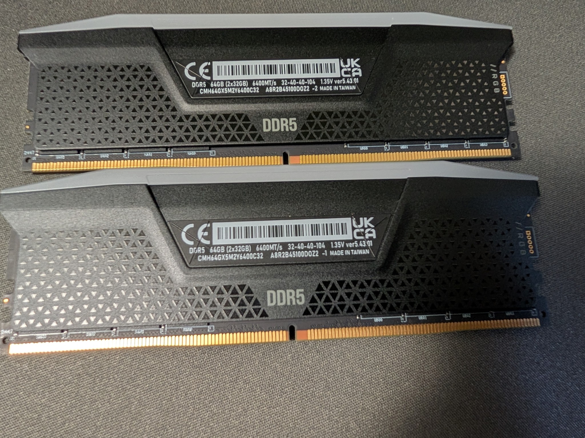 Corsair Vengeance RGB 64GB (2x32GB) DDR5 6400 RAM