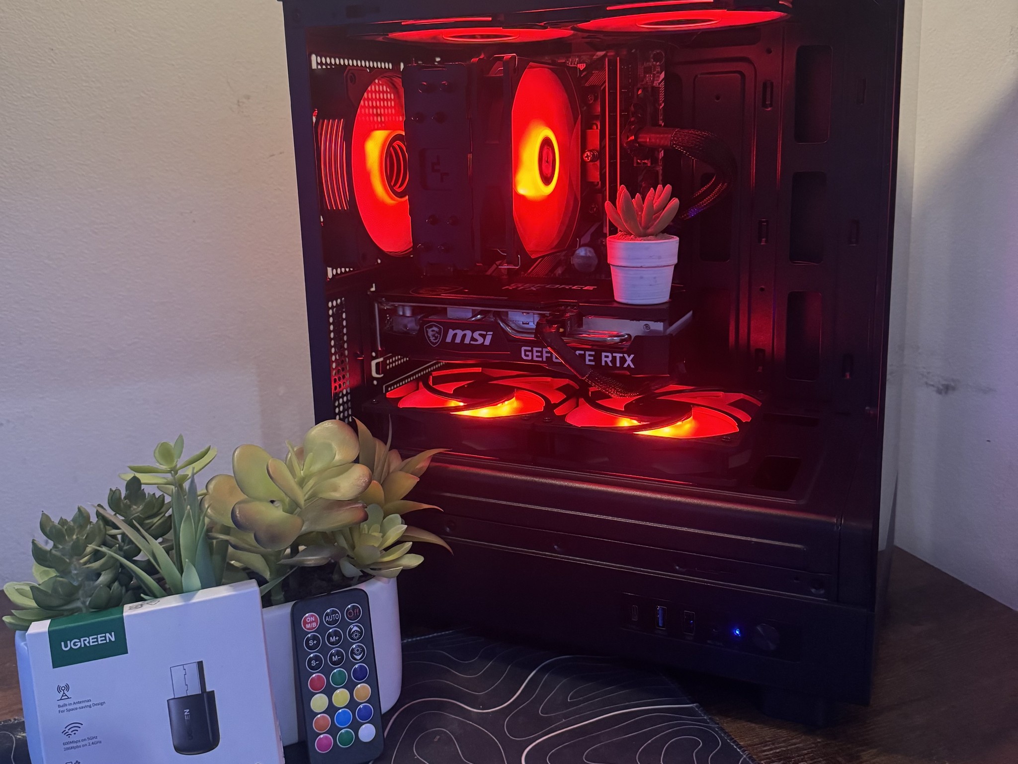 🖤 Custom "Budget Baller" Gaming PC | Intel i7 | RTX 3050 8GB | 1.5TB Total Storage! | WiFi 6 Dongle