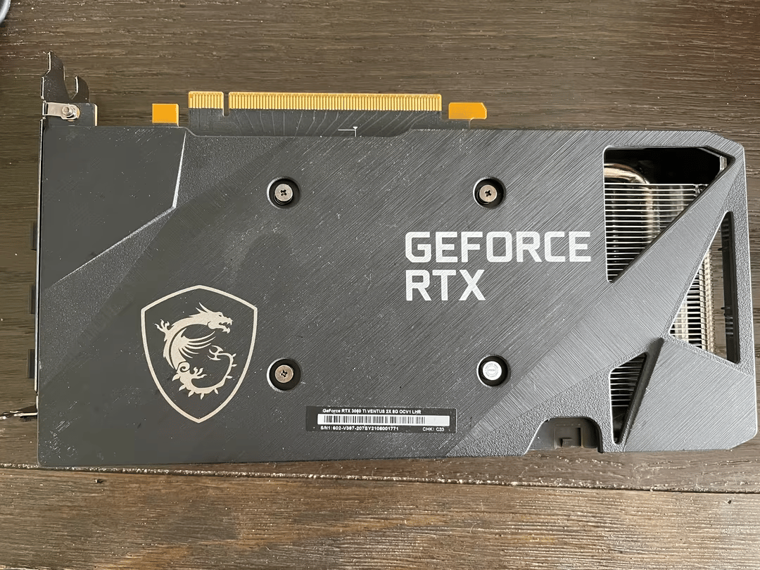 MSI Ventus RTX 3060 Ti OC LHR 8GB GDDR6