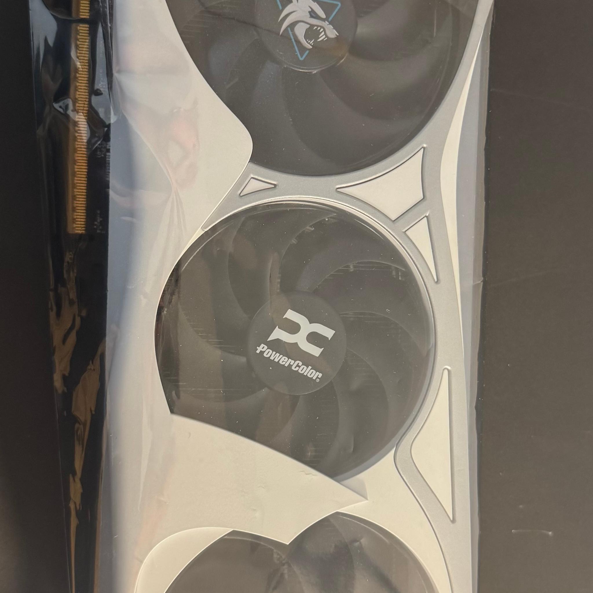 PowerColor AMD Radeon RX 9070 XT Hellhound Reva Overclocked Triple Fan 16GB GDDR6