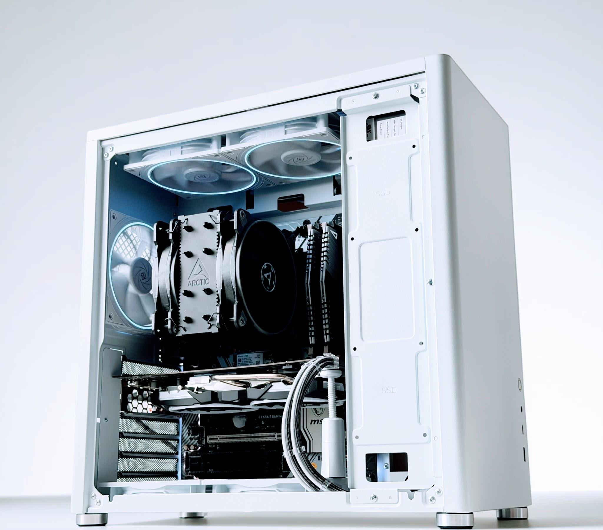 🤖 ❄️Starter Gaming PC❄️AMD RX 480 8GB❄️Intel Xeon 1240 V5 ( EQ=i7 6700)❄️16GB DDR4❄️512GB