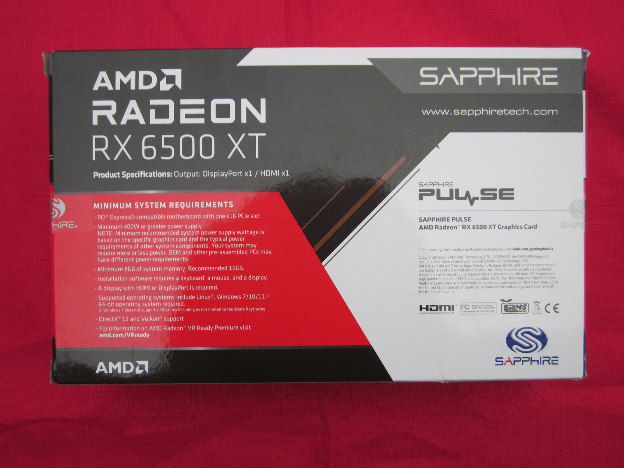 NEW Sapphire Radeon RX 6500 XT Pulse