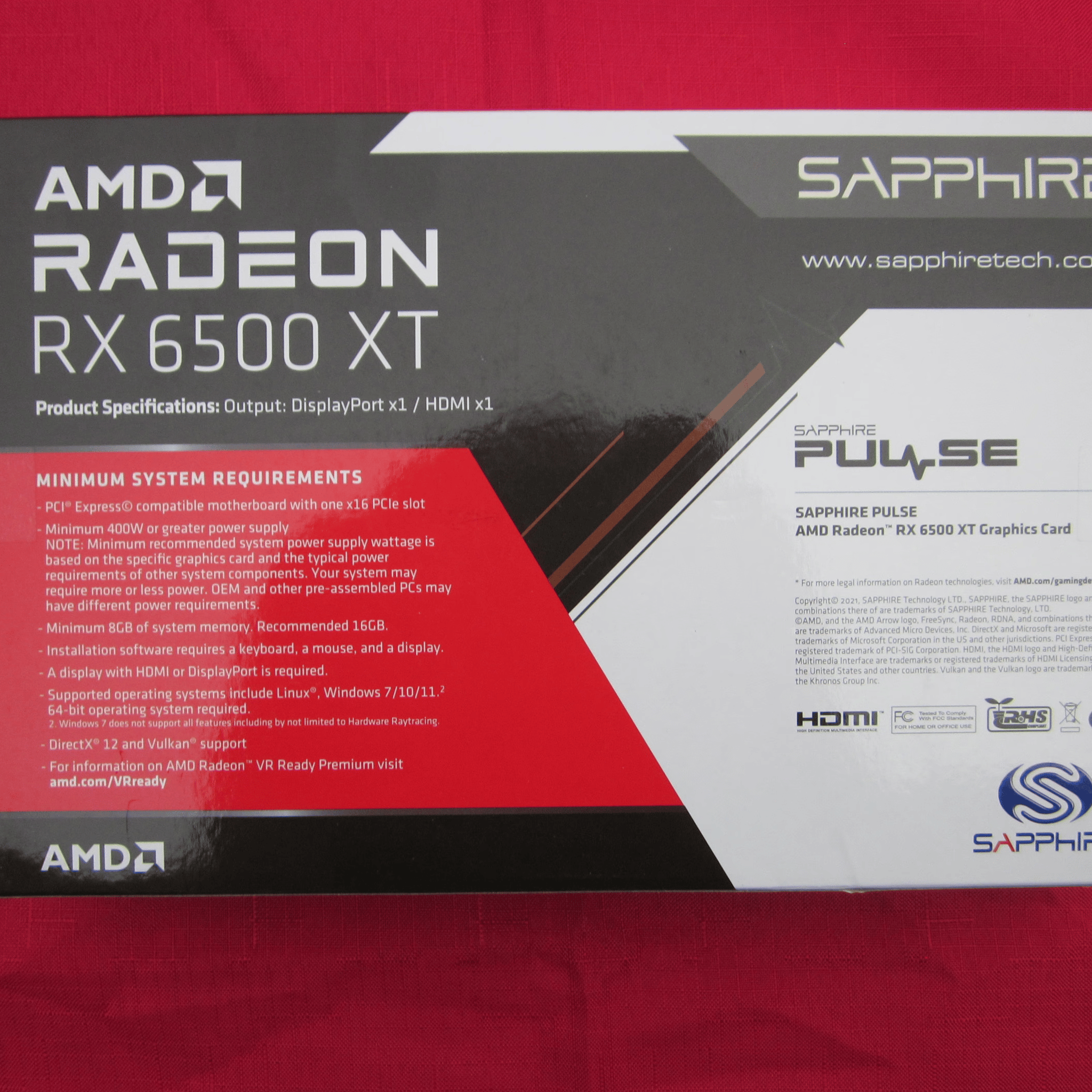 NEW Sapphire Radeon RX 6500 XT Pulse