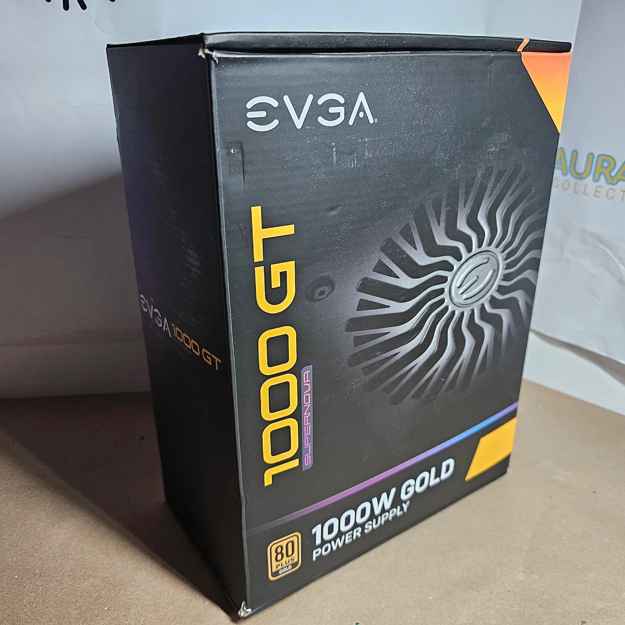 EVGA SuperNOVA 1000 GT Power Supply (1000W, 80+ Gold, Fully Modular, ATX 3.0)