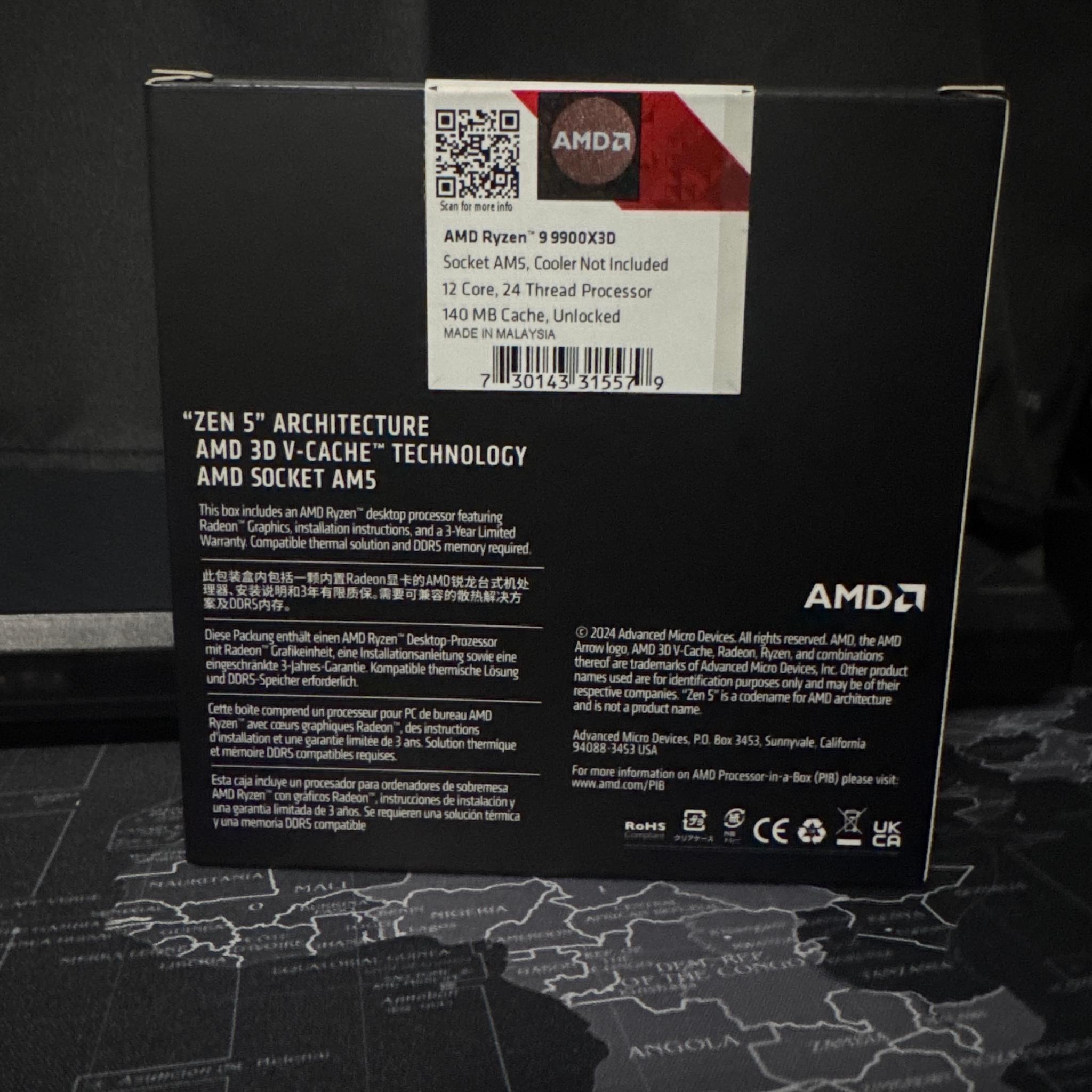 AMD Ryzen 9 9900X3D