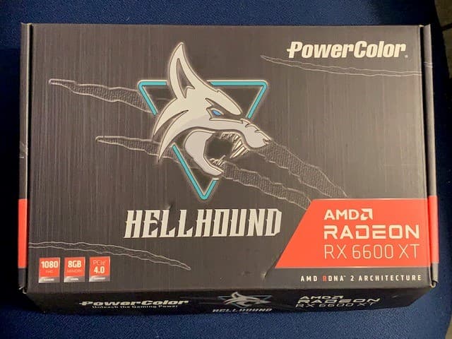 PowerColor RX 6600 XT Hellhound 8GB in good condition